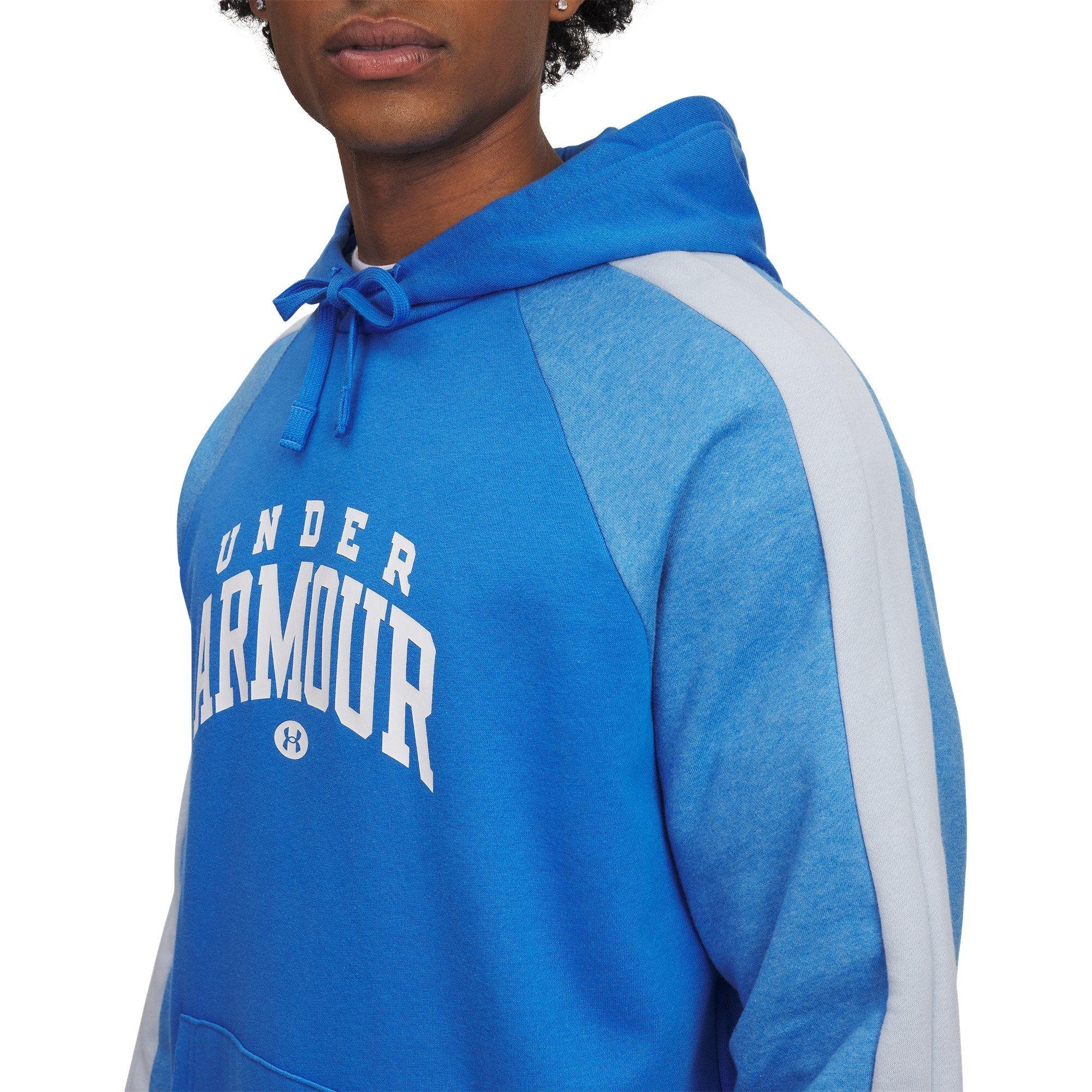 Blau - Under Armour - UA Rival Flc Cb Hood Sn99 - 3