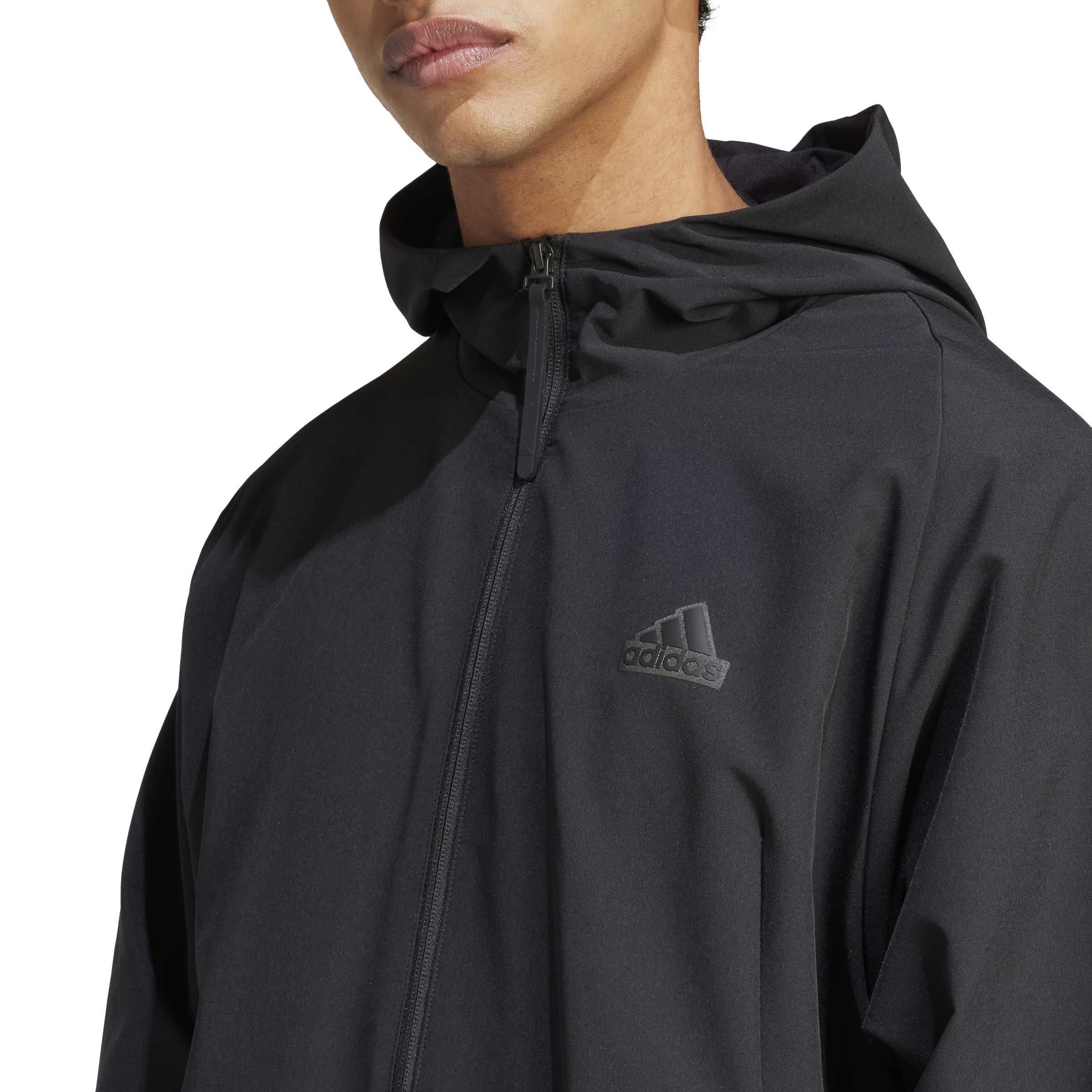 Zwart - adidas - Z.N.E. Full-Zip Hoodie - 5