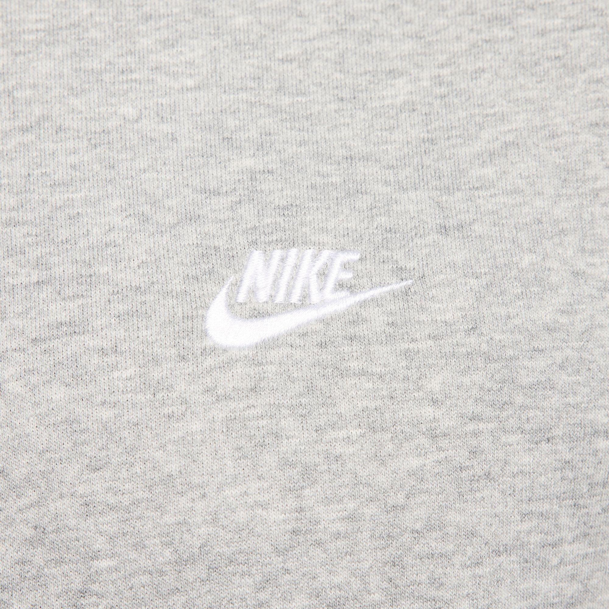 Grey Hthr/White - Nike - Clb Ft Po Hdy Sn99 - 4
