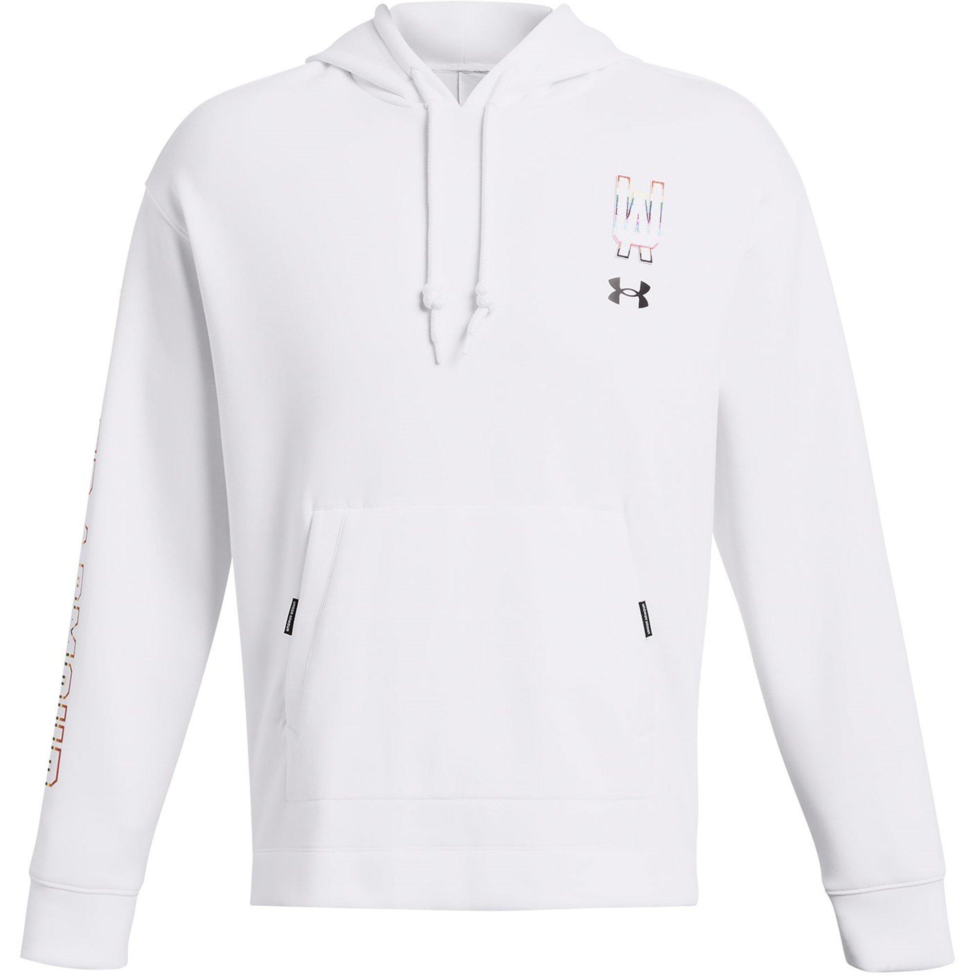 White - Under Armour - Men's Pride Hoodie - 1