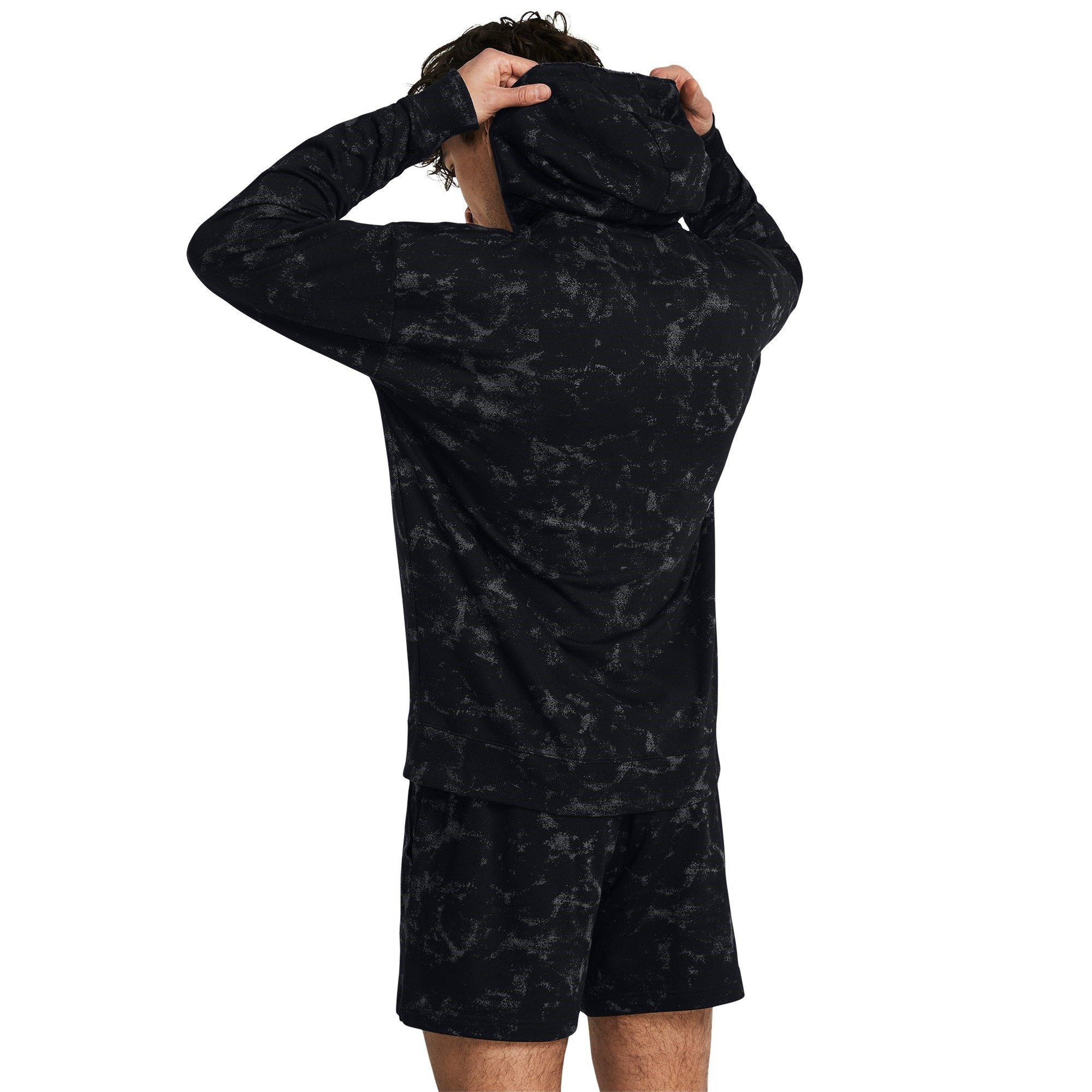 Black - Under Armour - All Over Print Hoodie - 3