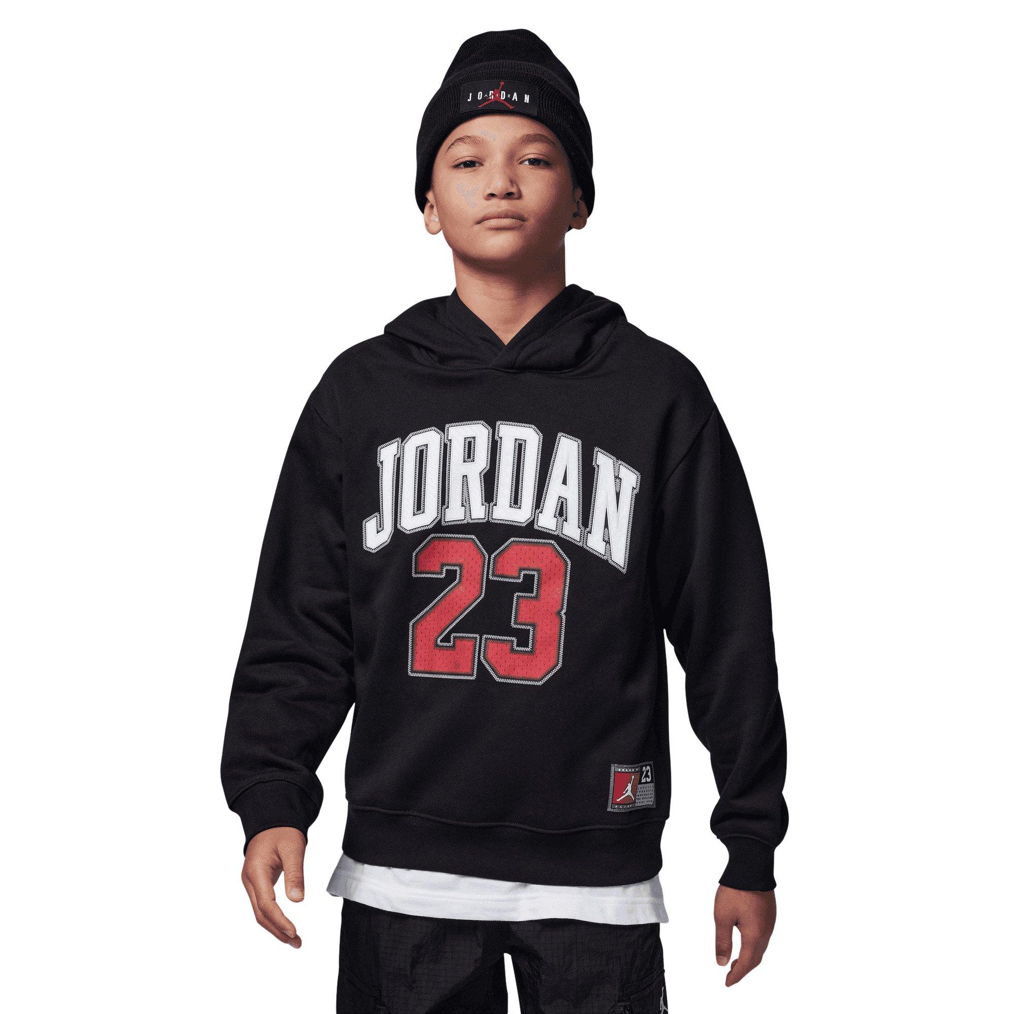 Black/Gold - Air Jordan - Unisex Kids' Logo 23 Hoodie