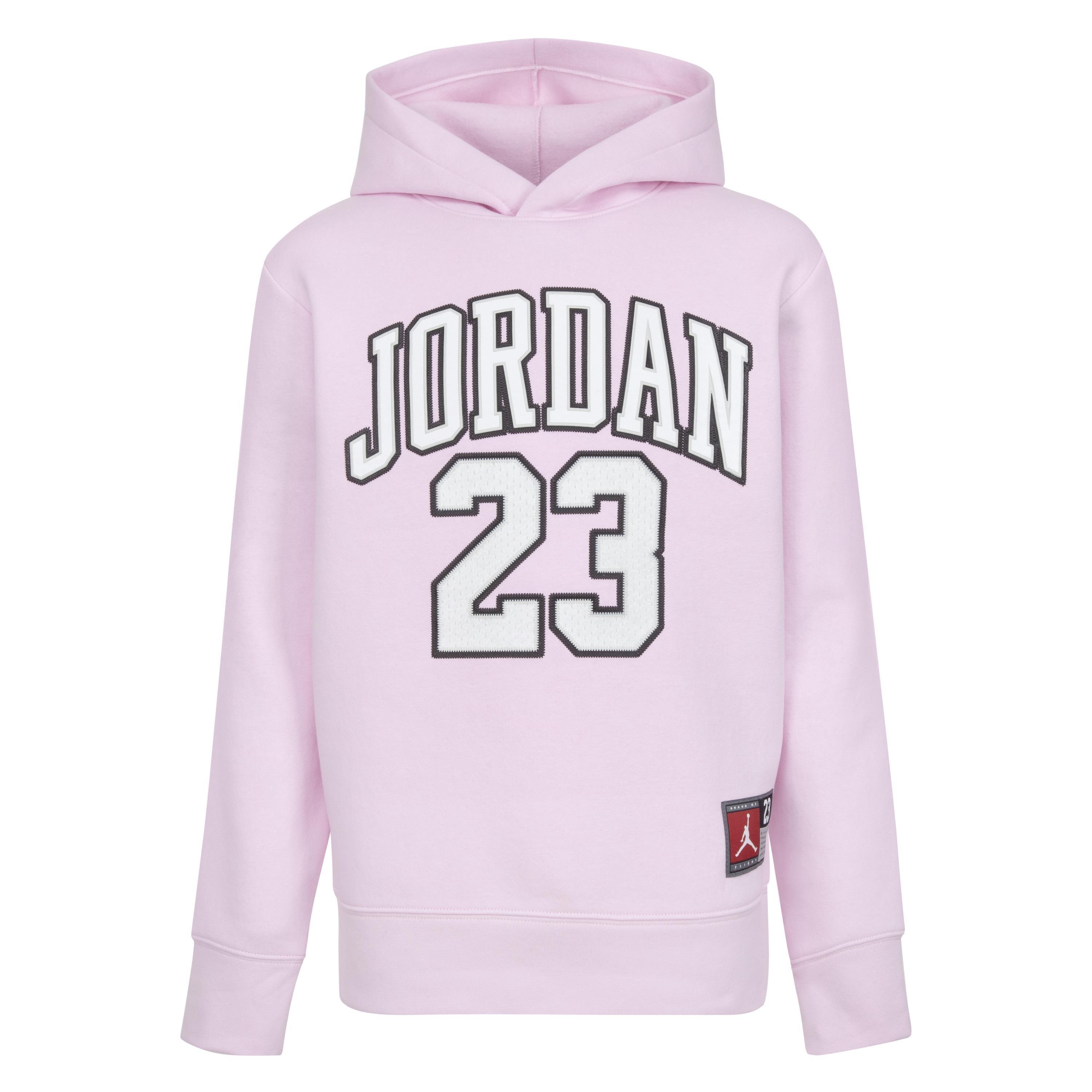 Air Jordan  Kids ' Logo 23 Hoodie - Pink - 13 (XL)