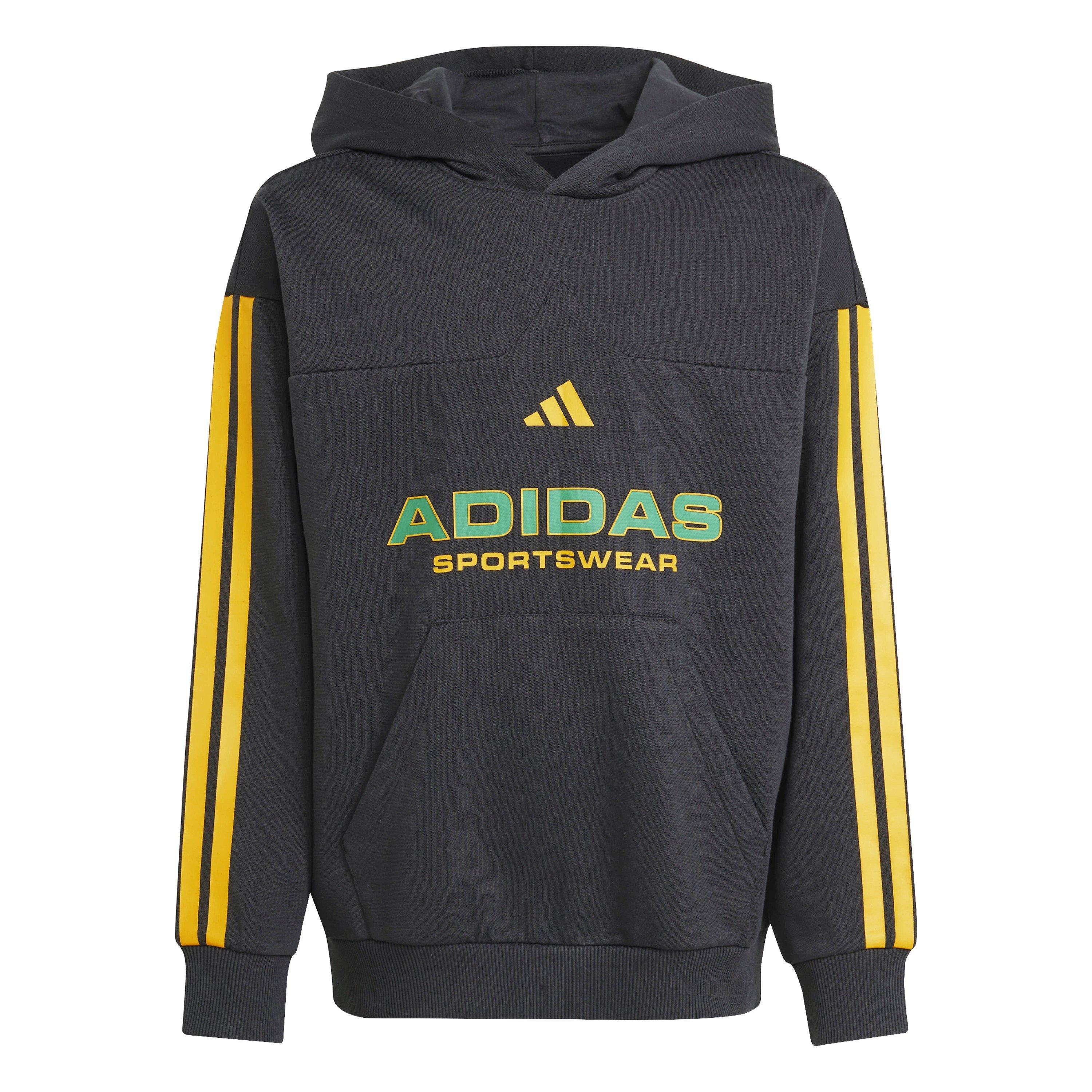 Black - adidas - House of Tiro Fleece Hoodie Juniors - 1