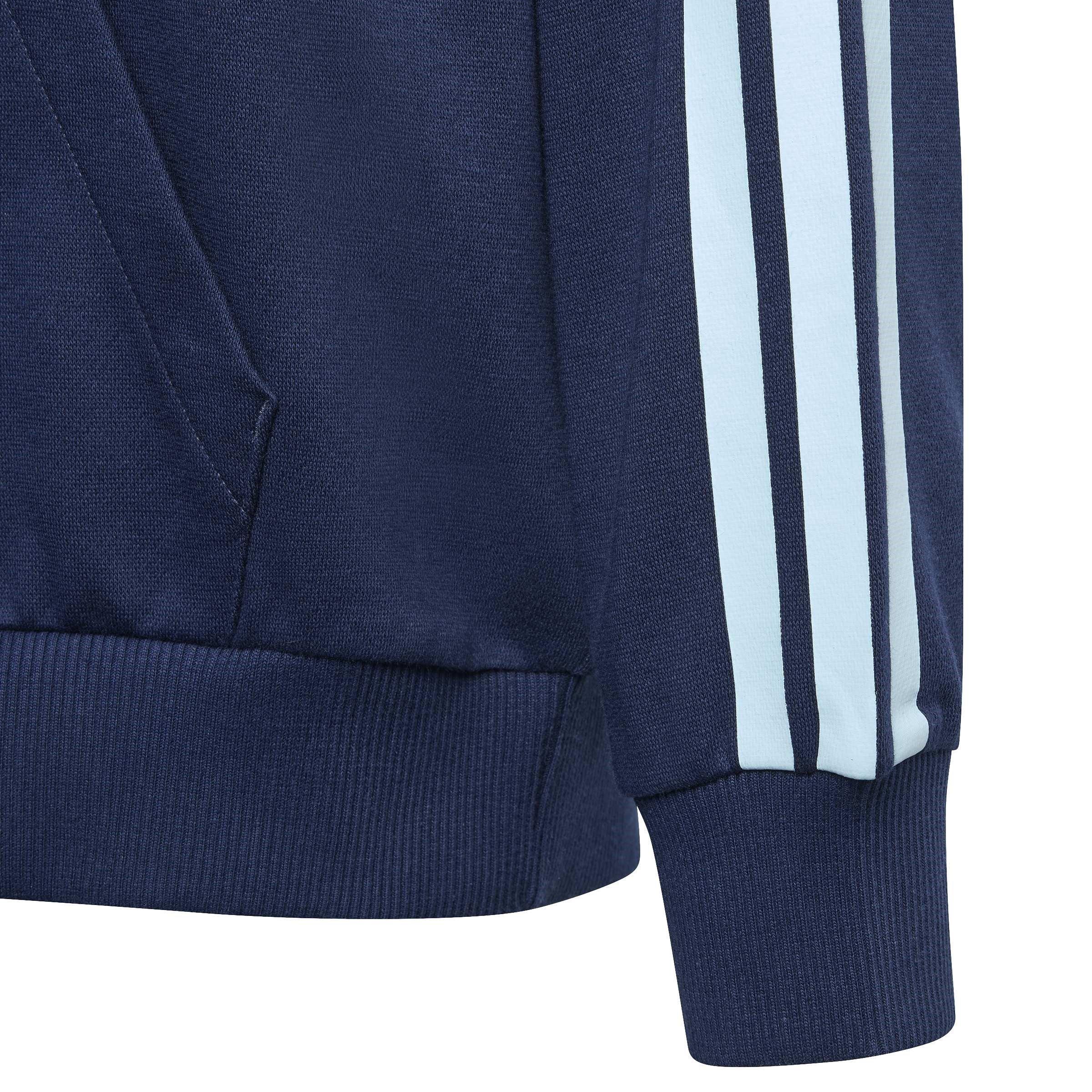 Sky Blue - adidas - House of Tiro Fleece Hoodie Juniors - 3