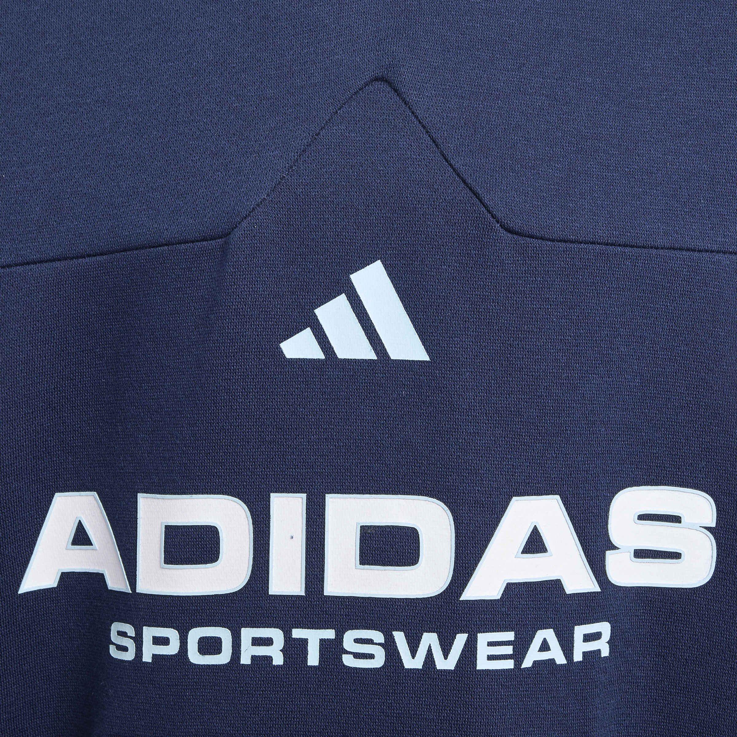 Sky Blue - adidas - House of Tiro Fleece Hoodie Juniors - 4