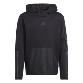 adidas Utility Fleece Hoodie Juniors