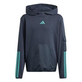 adidas Utility Fleece Hoodie Juniors