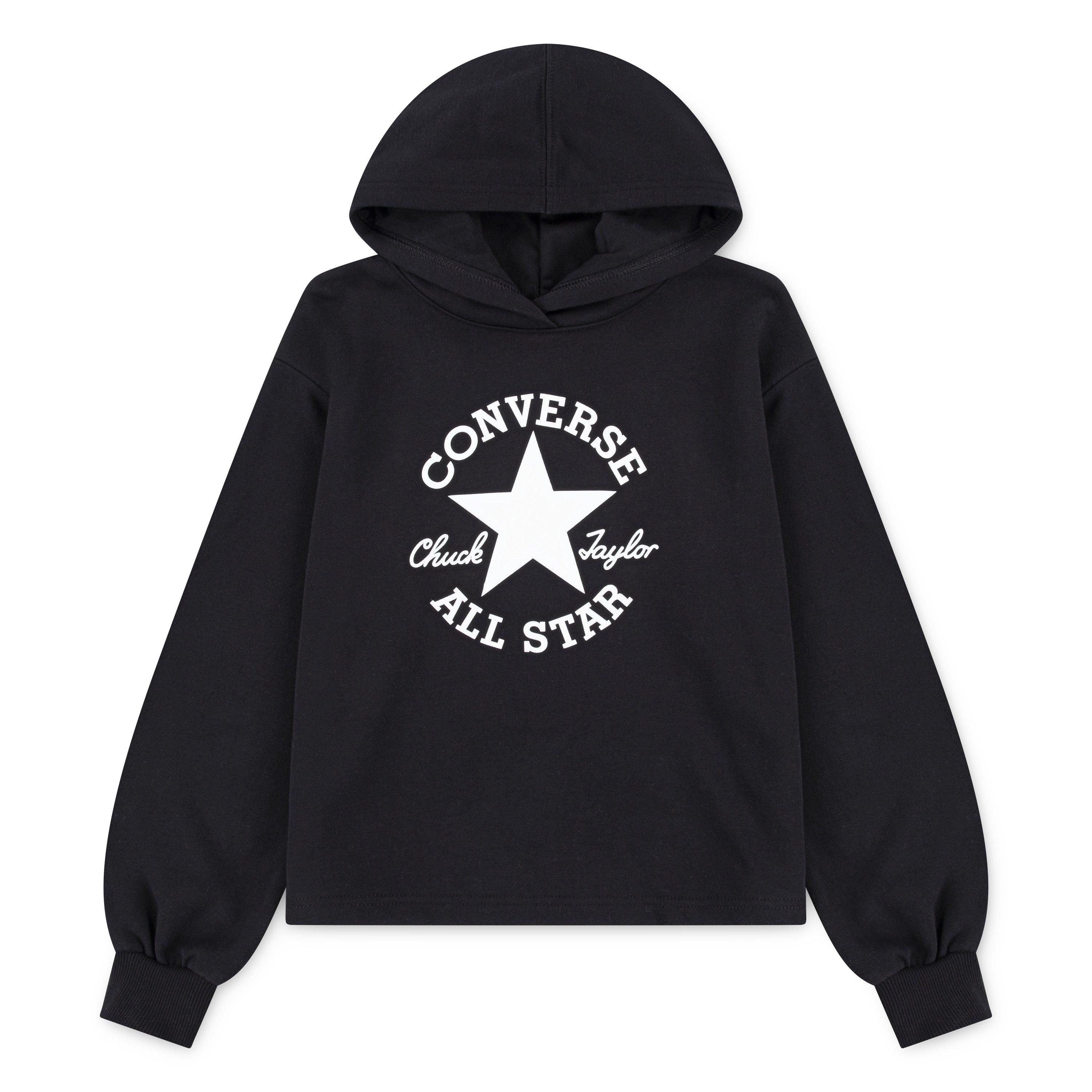 Black - Converse - Kids' CTP Pull Over Hoodie