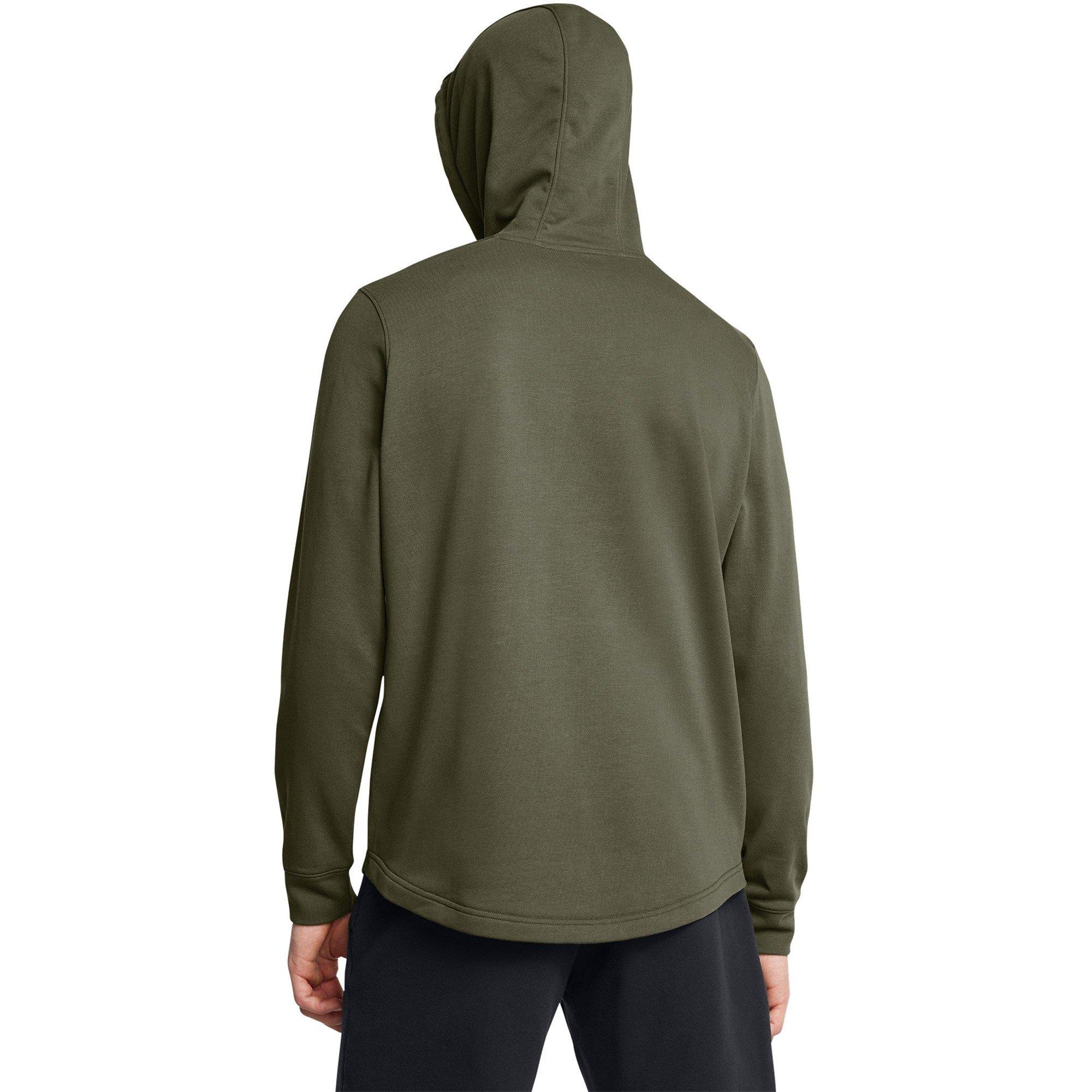 Grøn - Under Armour - Under Armour Ua Rival Terry Lc Hd Hoody Mens - 4