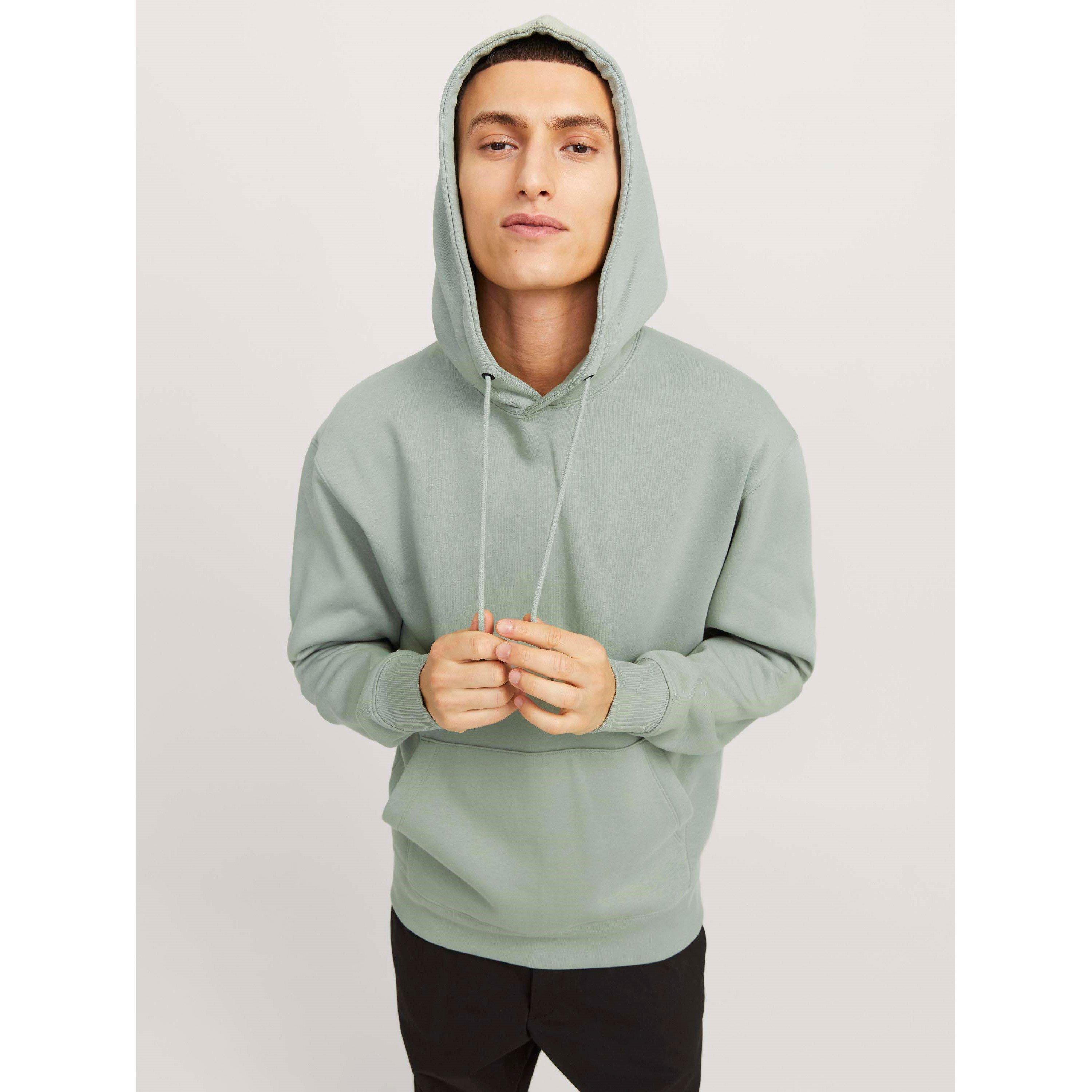 Iceberg Green - Jack and Jones - Men's Basic Hoodie - 6