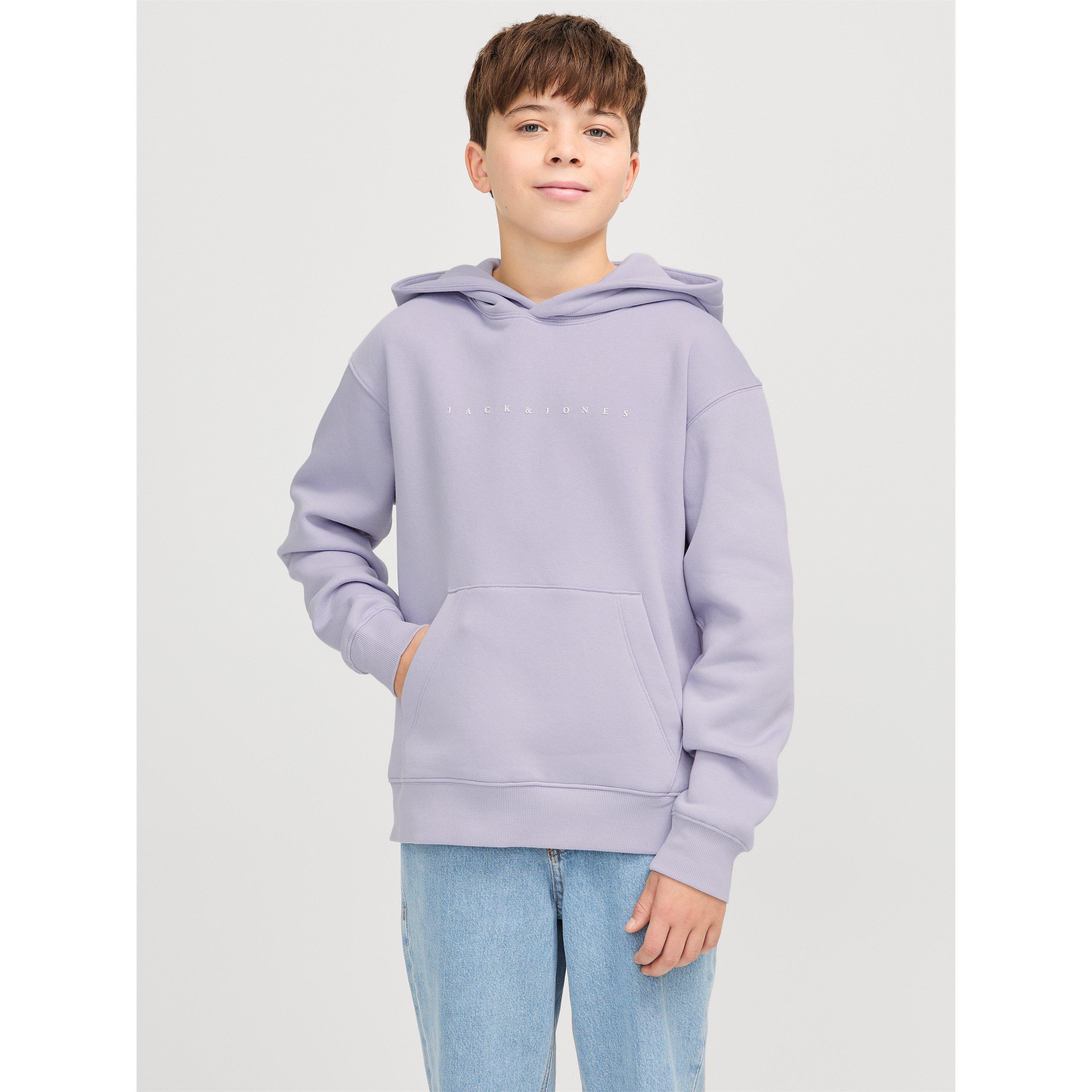 Jack And Jones Boys Star Hoodie - Lavender - 11-12 (L)