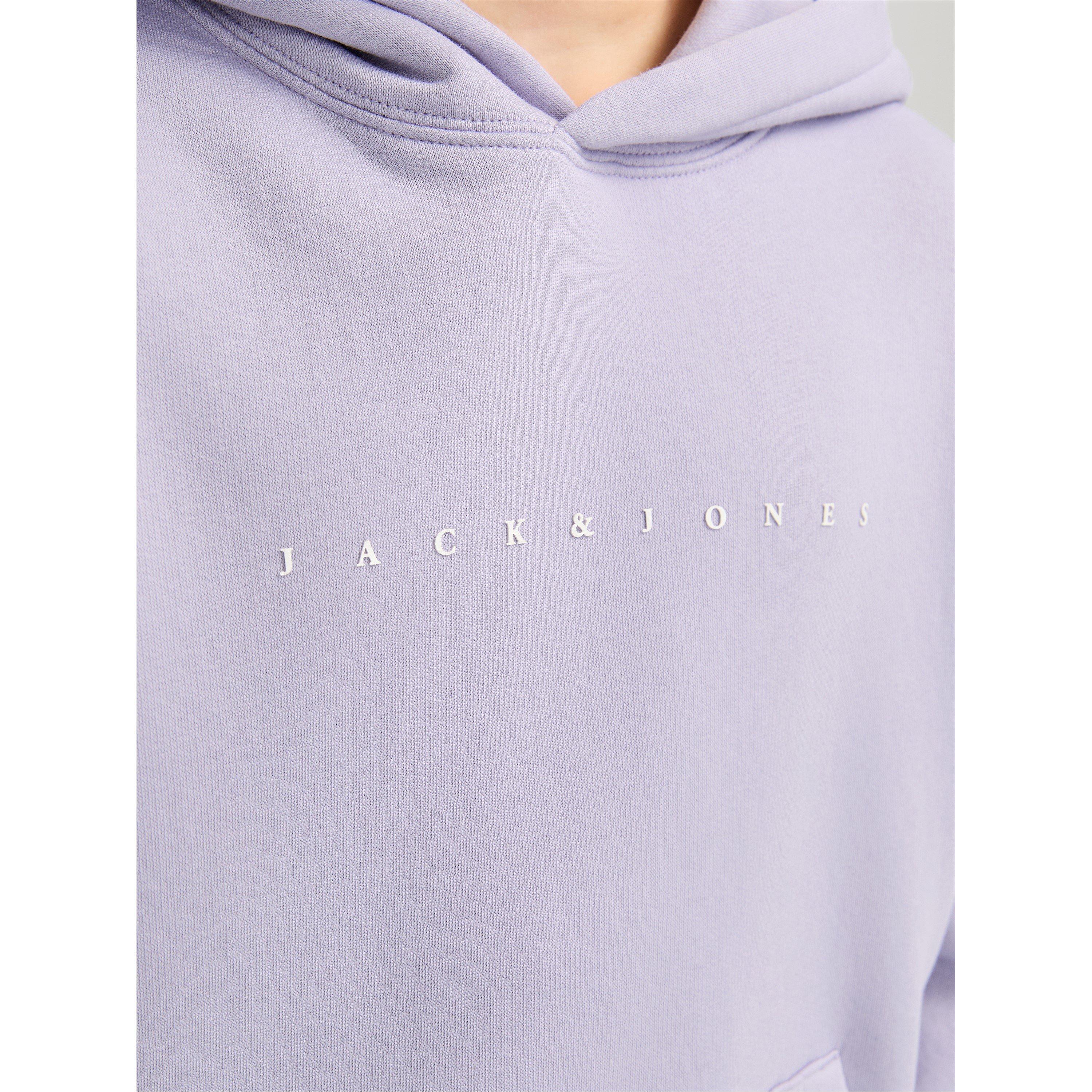 Lavender - Jack and Jones - Star Hoodie - 4