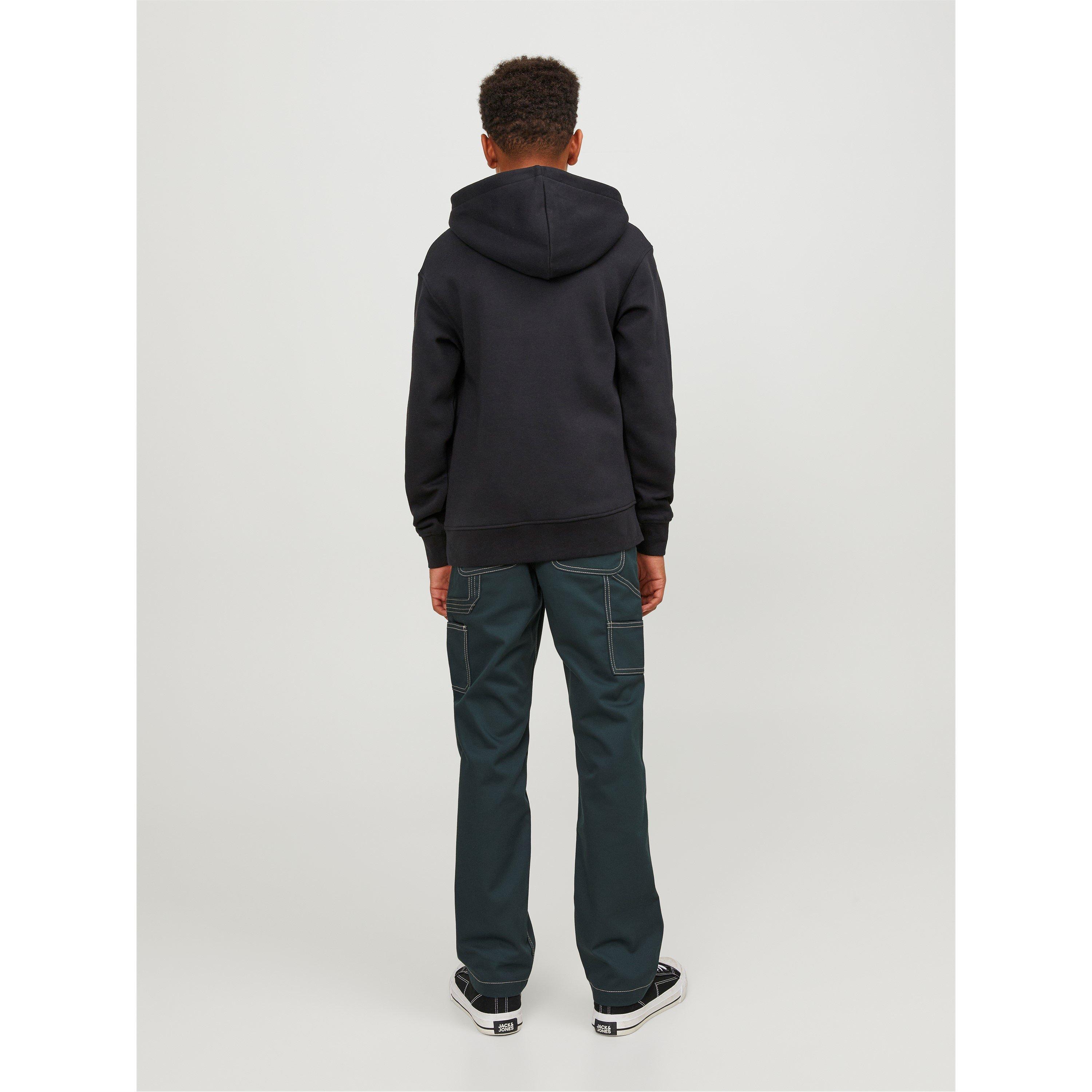 Black - Jack and Jones - Kids' Vester Hoodie - 4