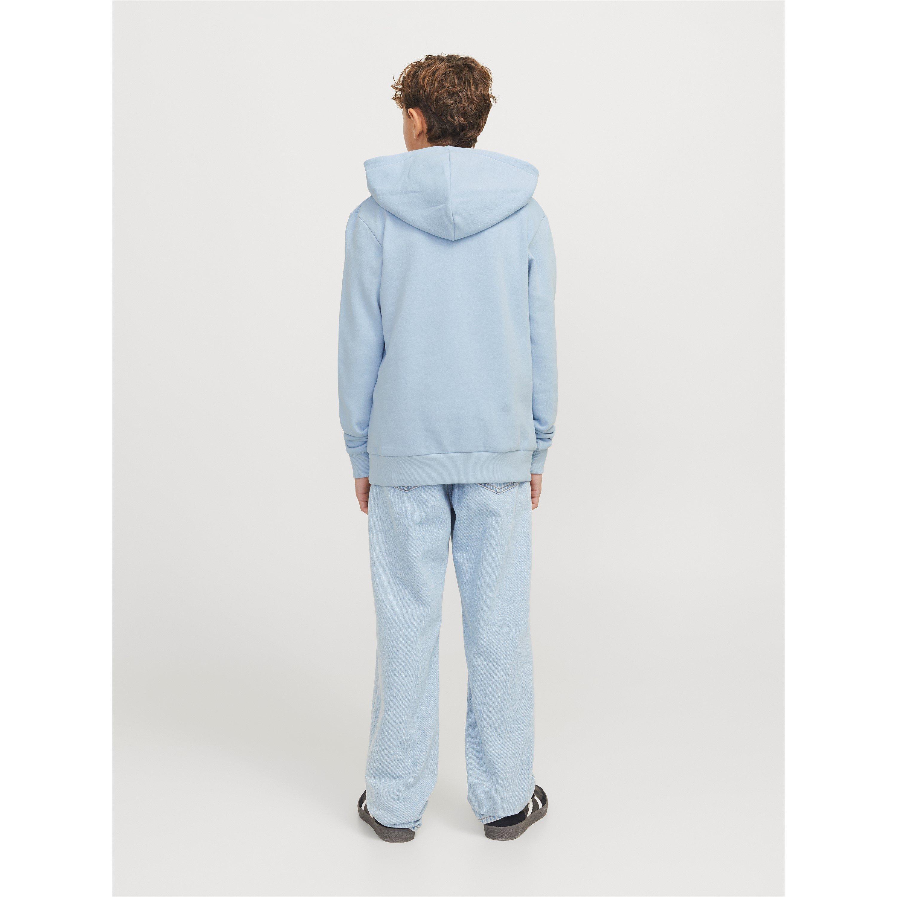 Chambray Blue - Jack and Jones - Kids' Varsity Hoodie - 3