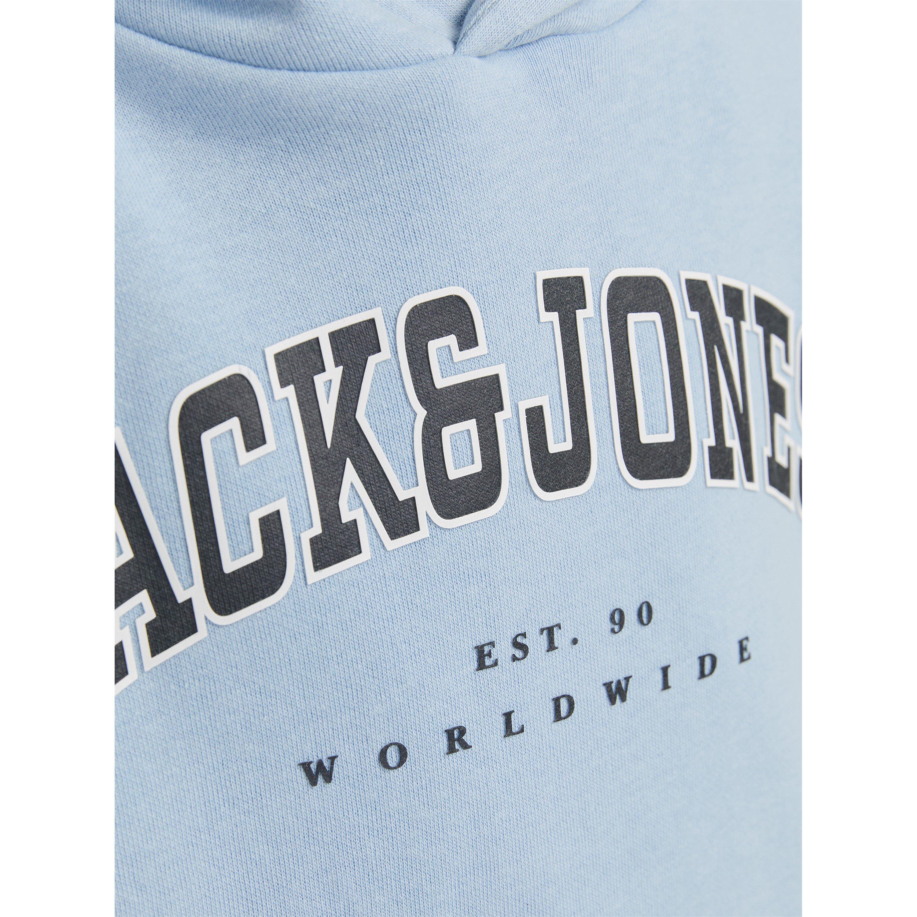 Chambray Blue - Jack and Jones - Kids' Varsity Hoodie - 4