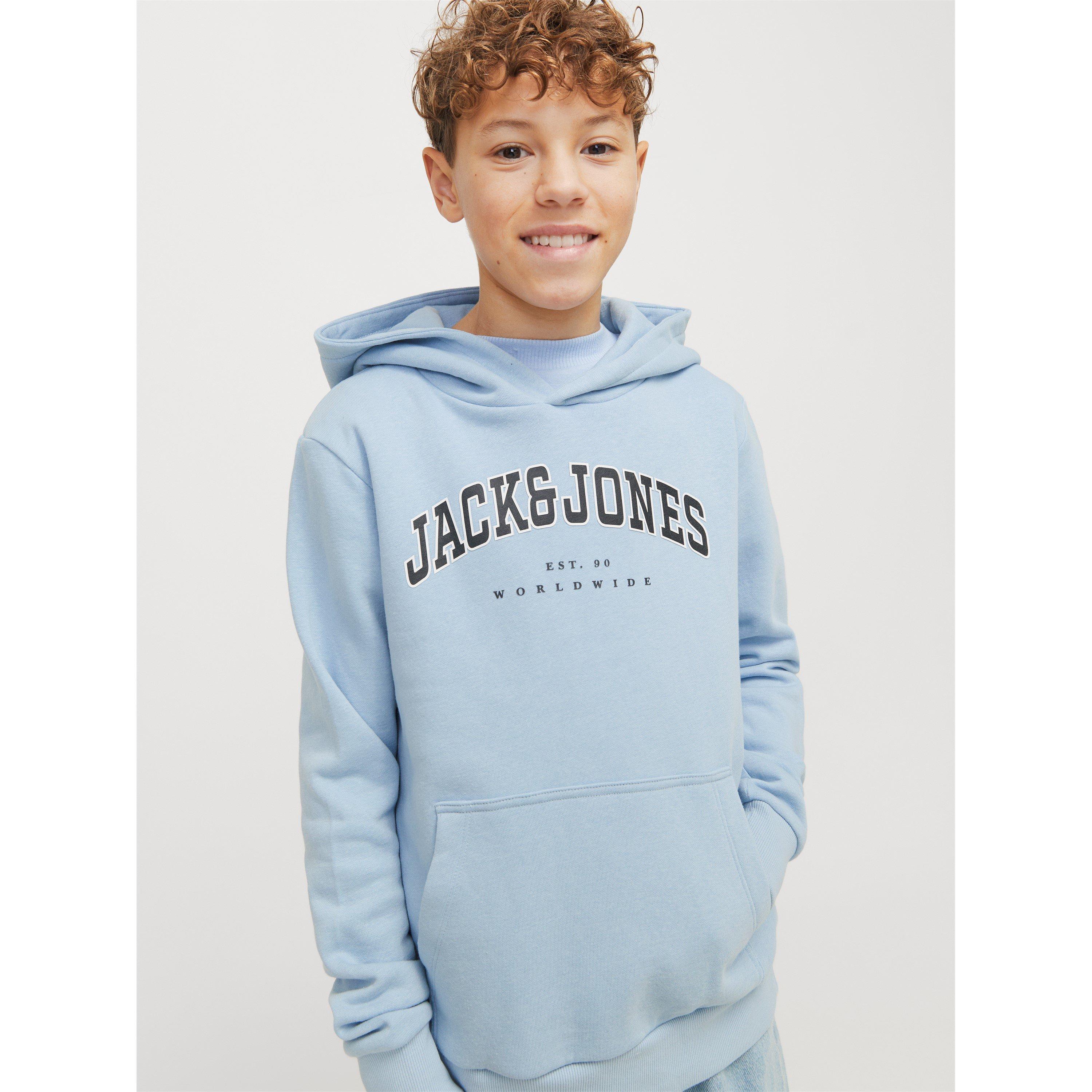 Chambray Blue - Jack and Jones - Kids' Varsity Hoodie - 5