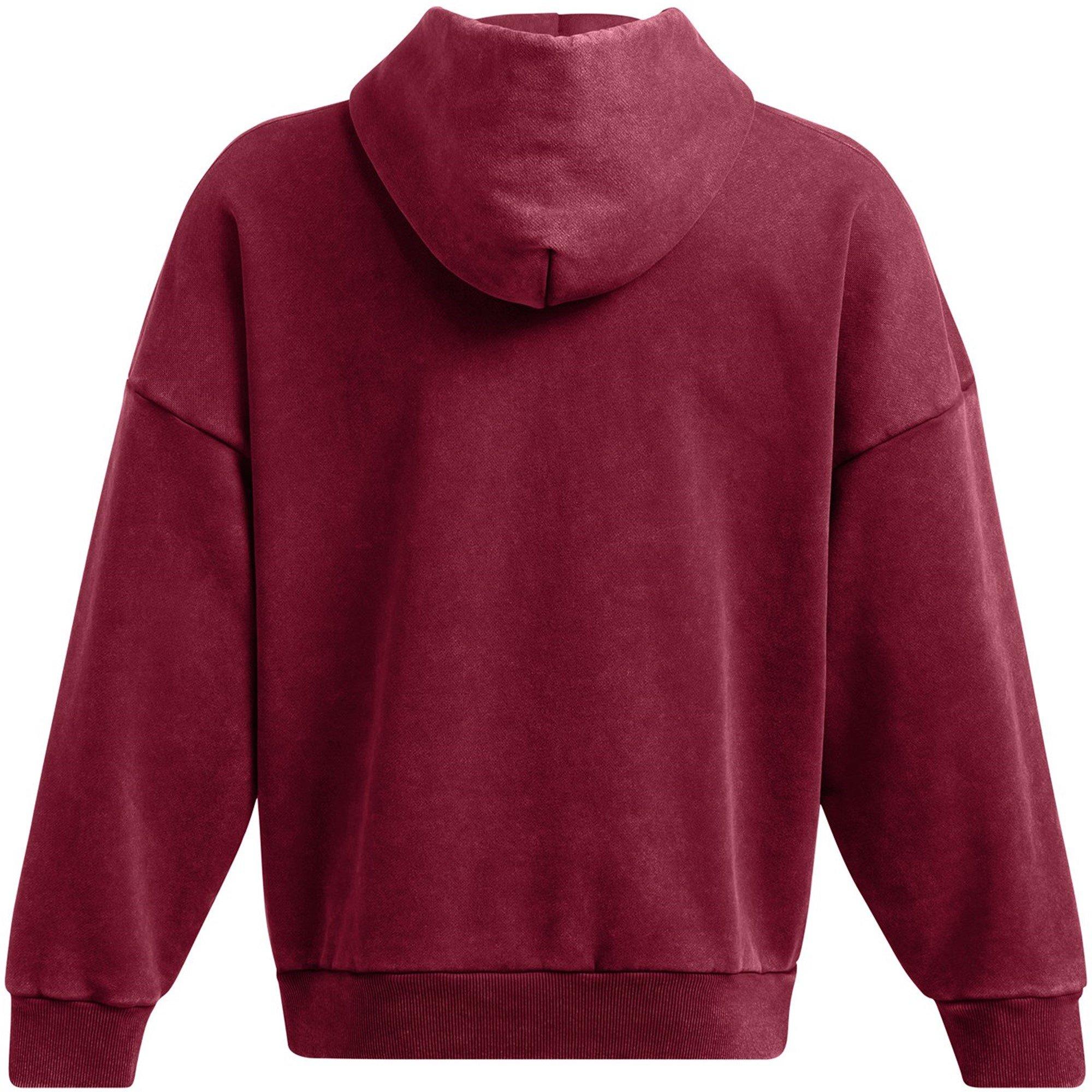 Red - Under Armour - Icon Hoodie - 2