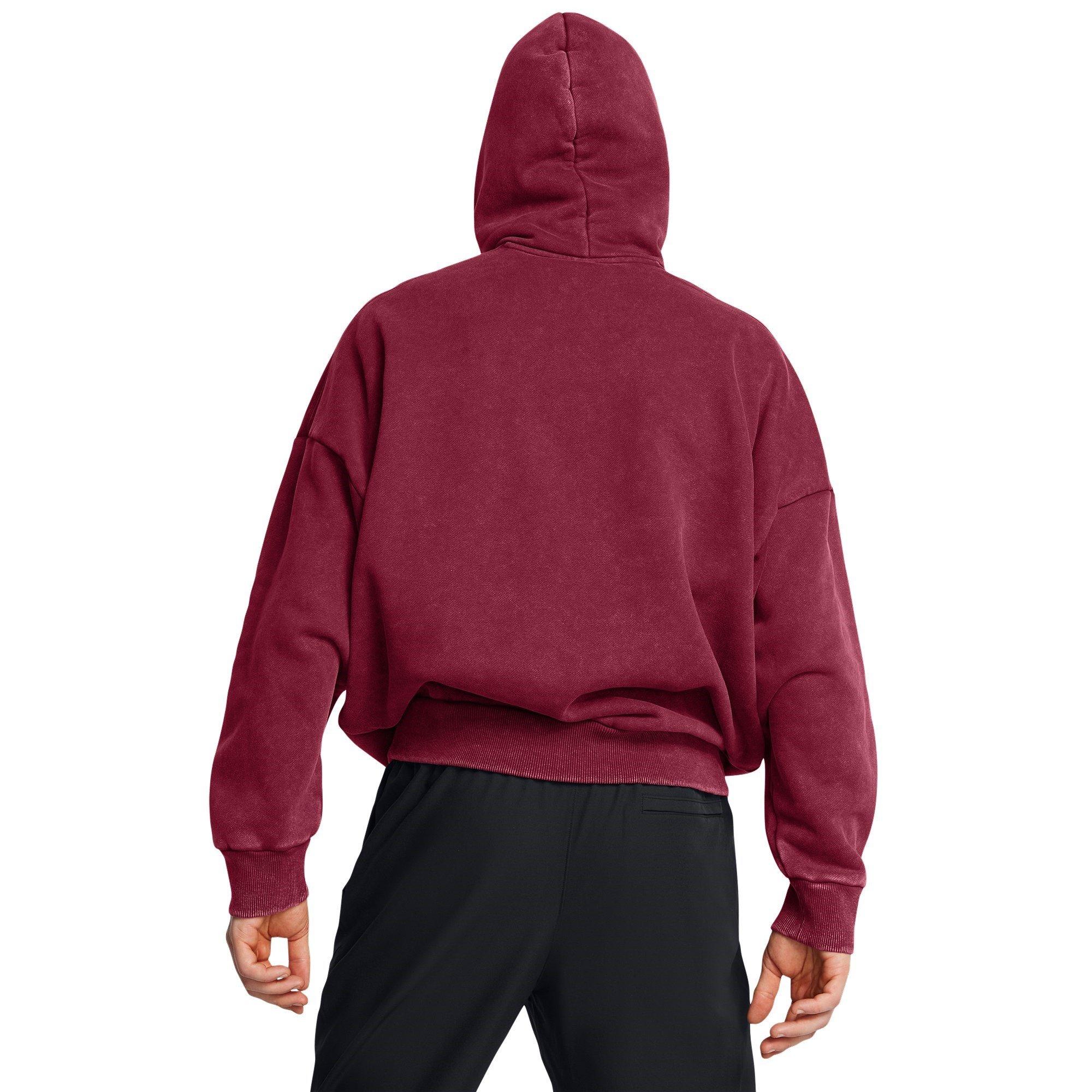 Red - Under Armour - Icon Hoodie - 4