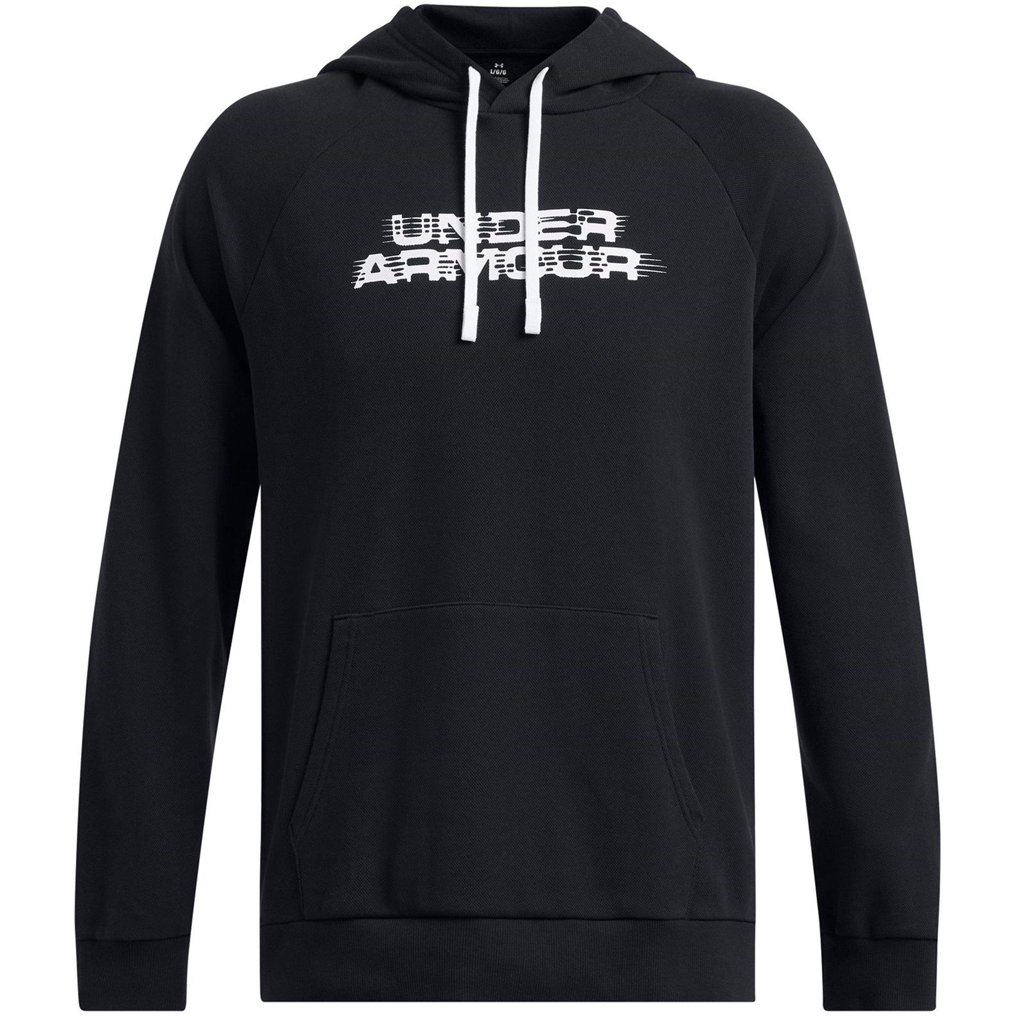 Under Armour Men's Rival Fleece Hoodie - Black - 2XL