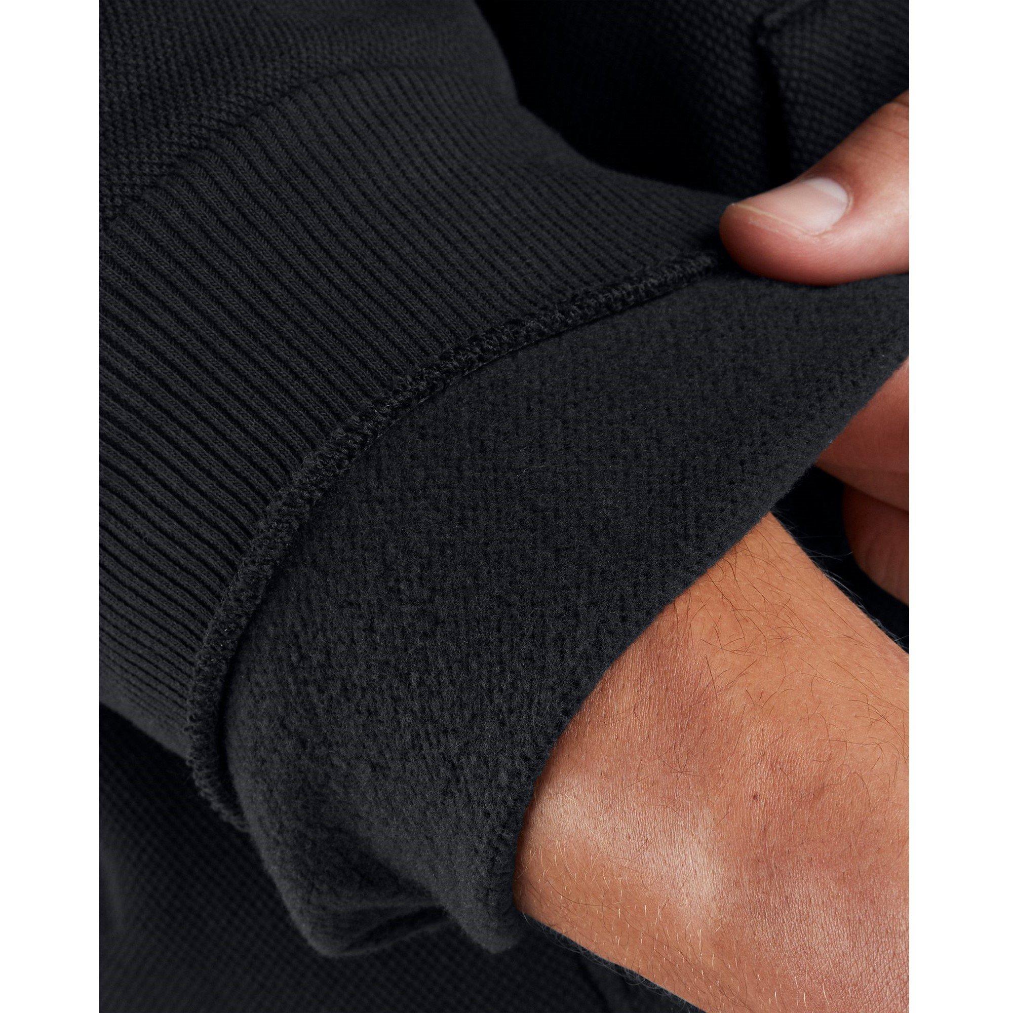 Black - Under Armour - Men's Rival Fleece Hoodie - 5