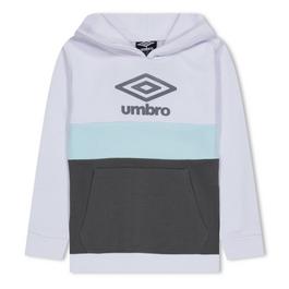 Umbro logo-patch short-sleeve shirt Blu