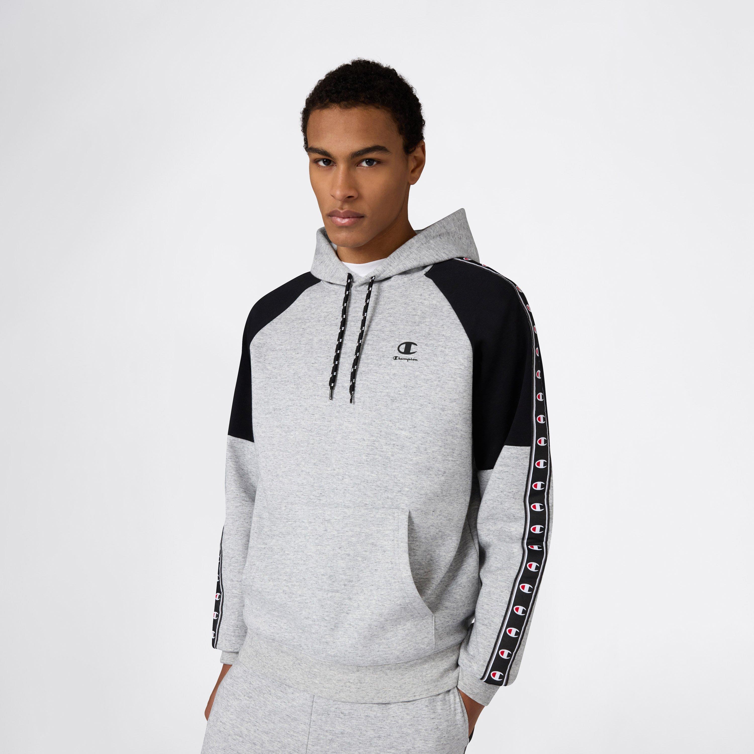 Grey Marl - Champion - Men's Overhead Hoodie - 2