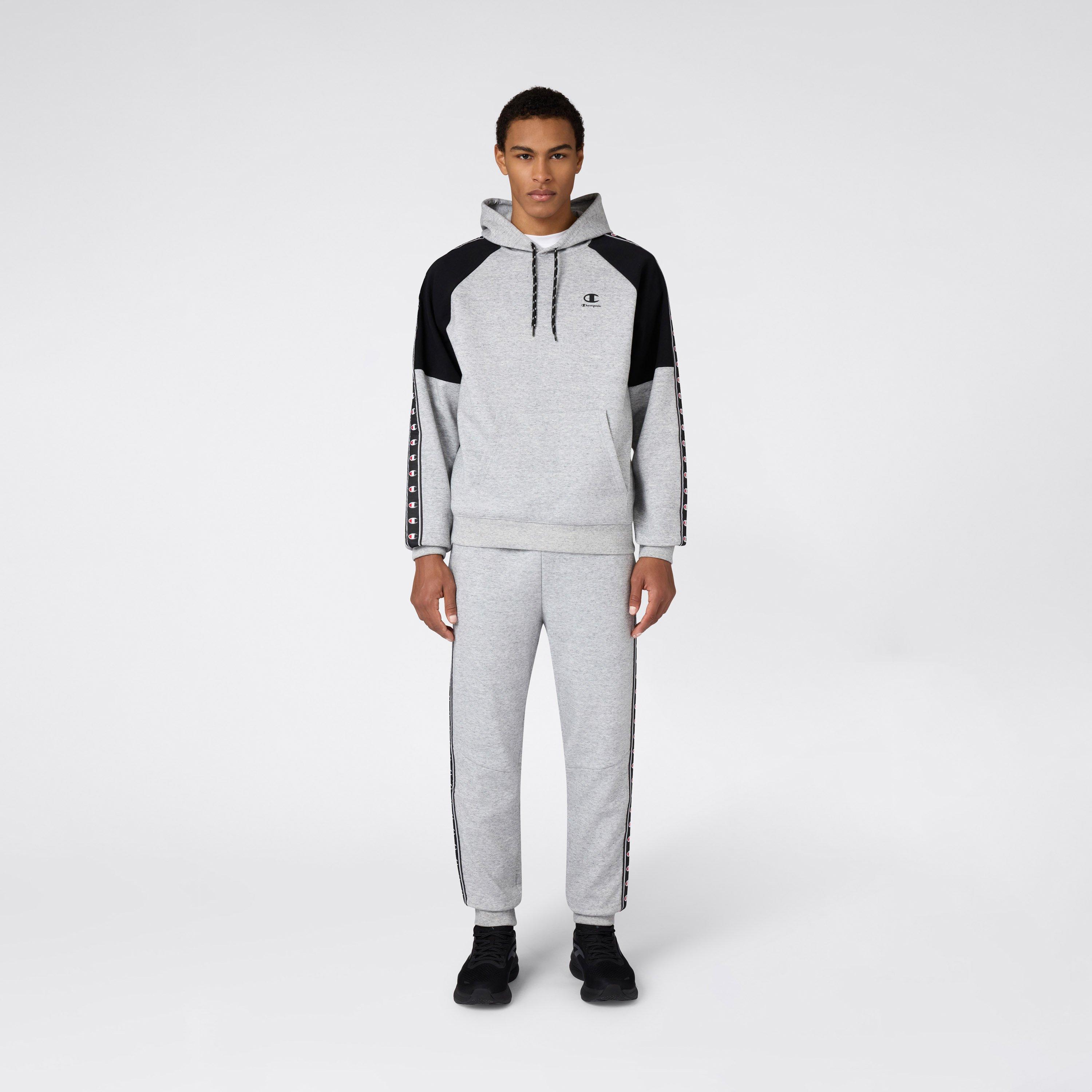Grey Marl - Champion - Men's Overhead Hoodie - 5