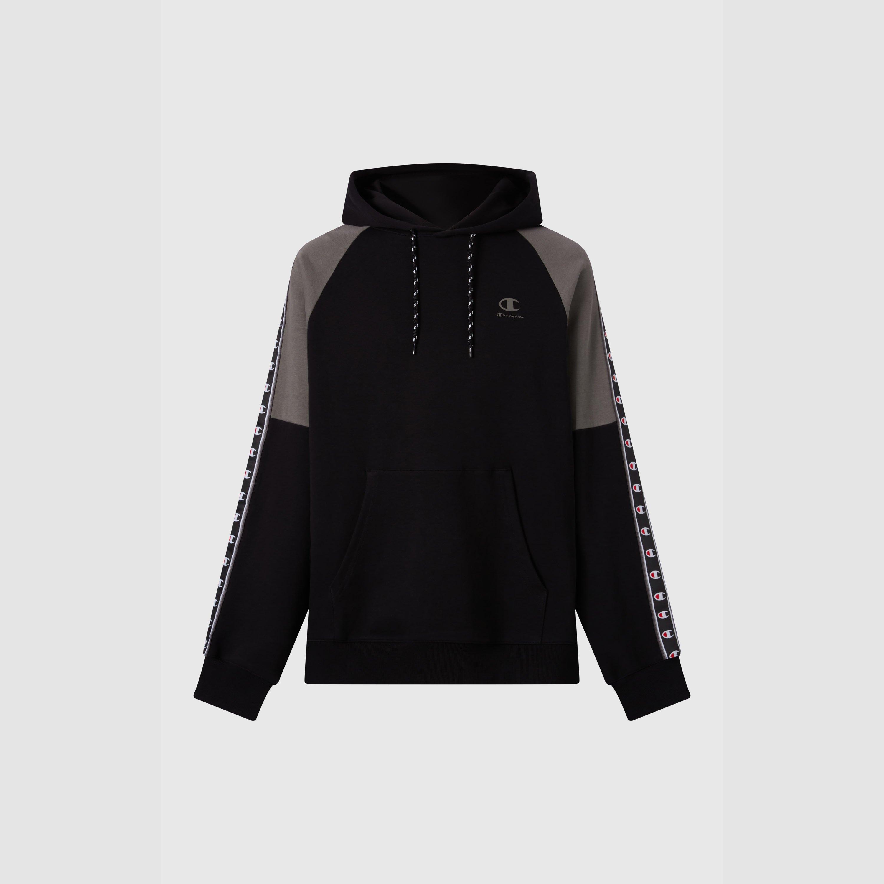 Black - Champion - Men's Overhead Hoodie - 1