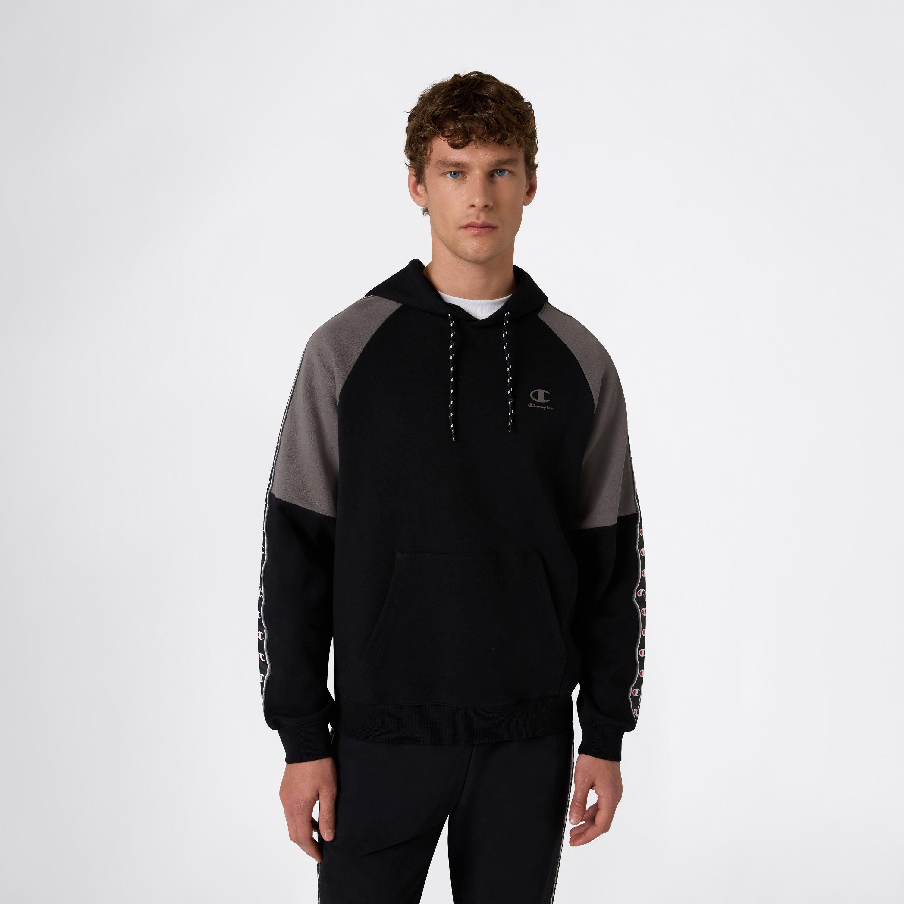 Black - Champion - Men's Overhead Hoodie - 2