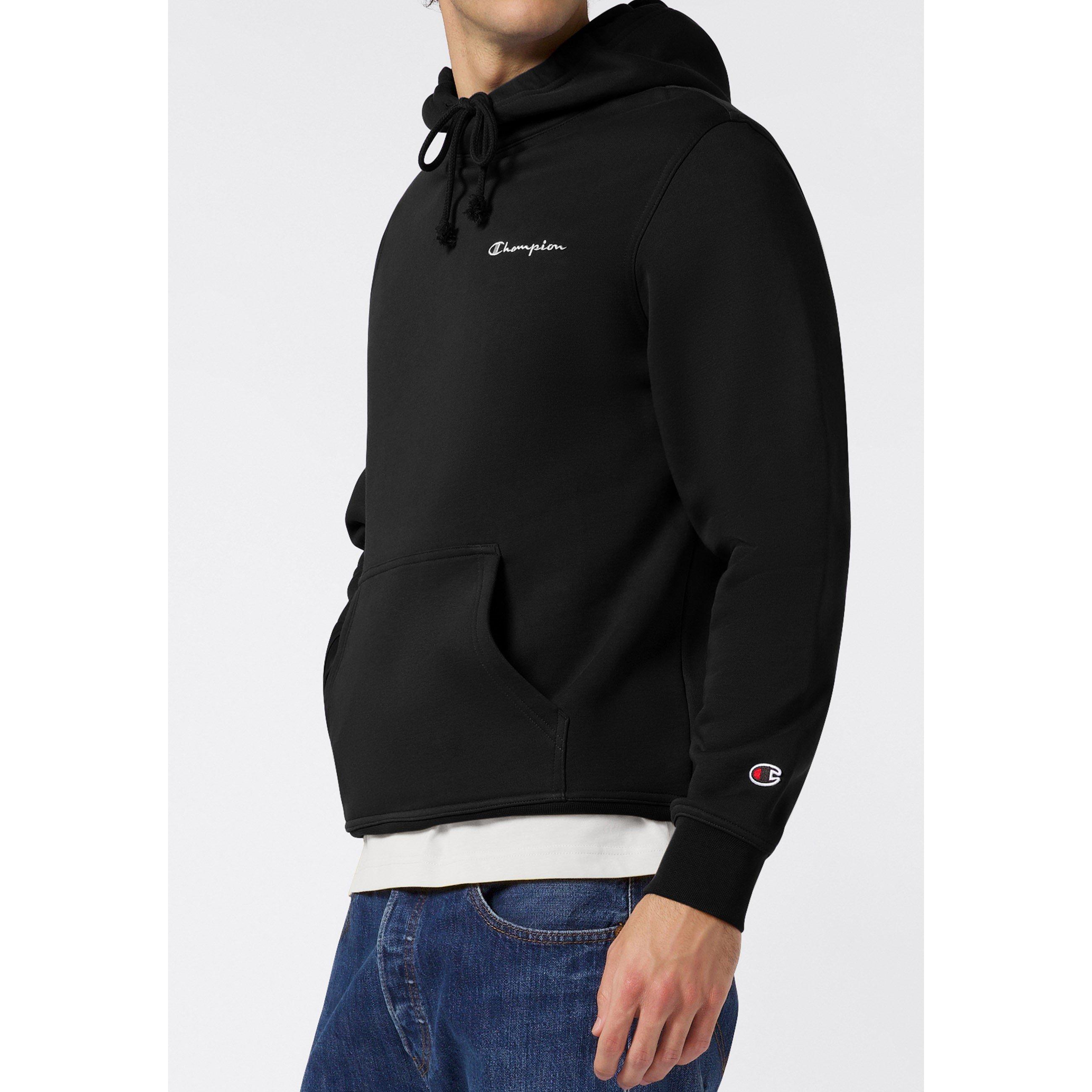 Black - Champion - Icons Fleece Hoodie - 4