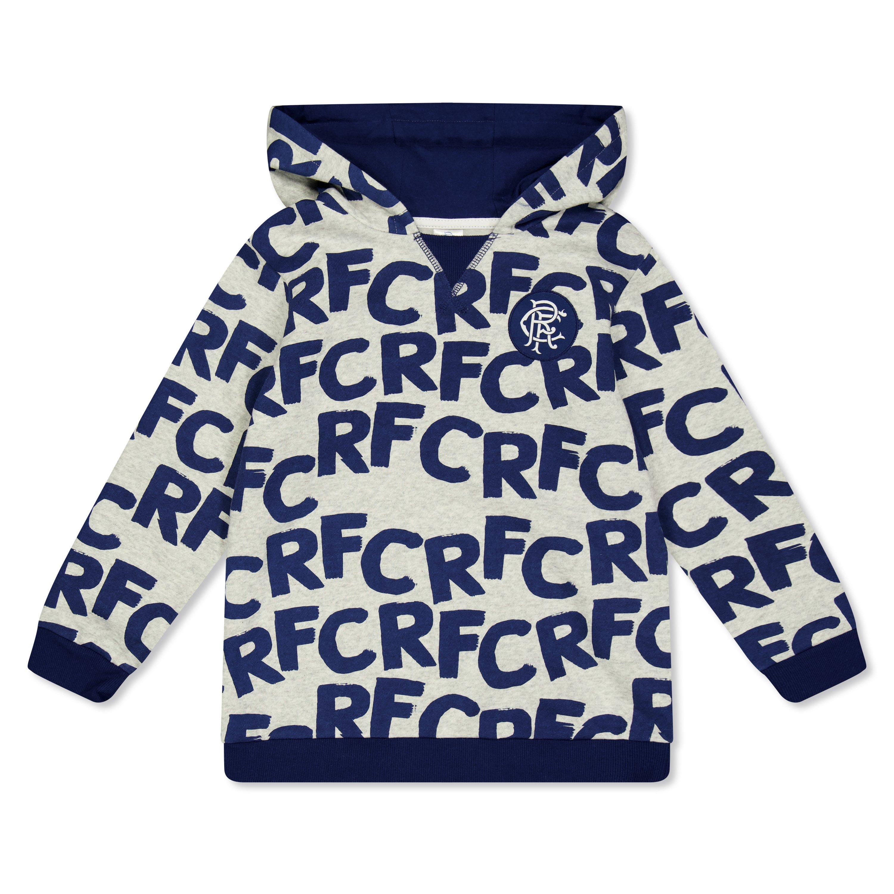 Grey - Castore - Unisex Kids' Overhead Hoodie - 1