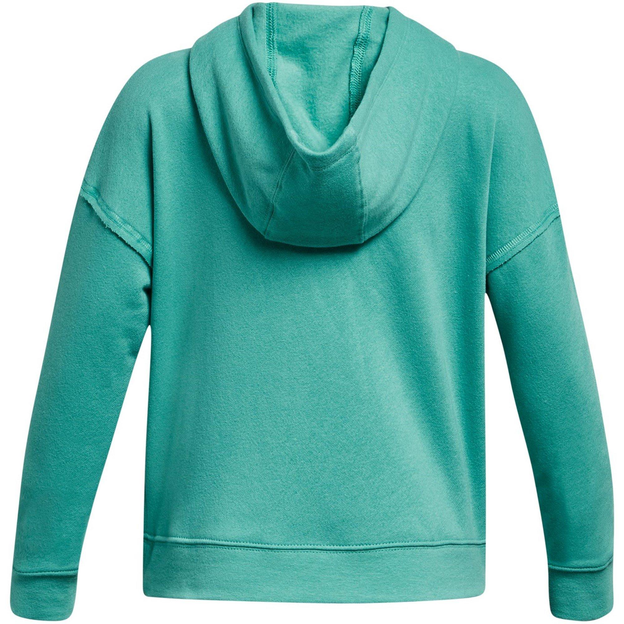 Grøn - Under Armour - Bull Fleece Hoodie - 2