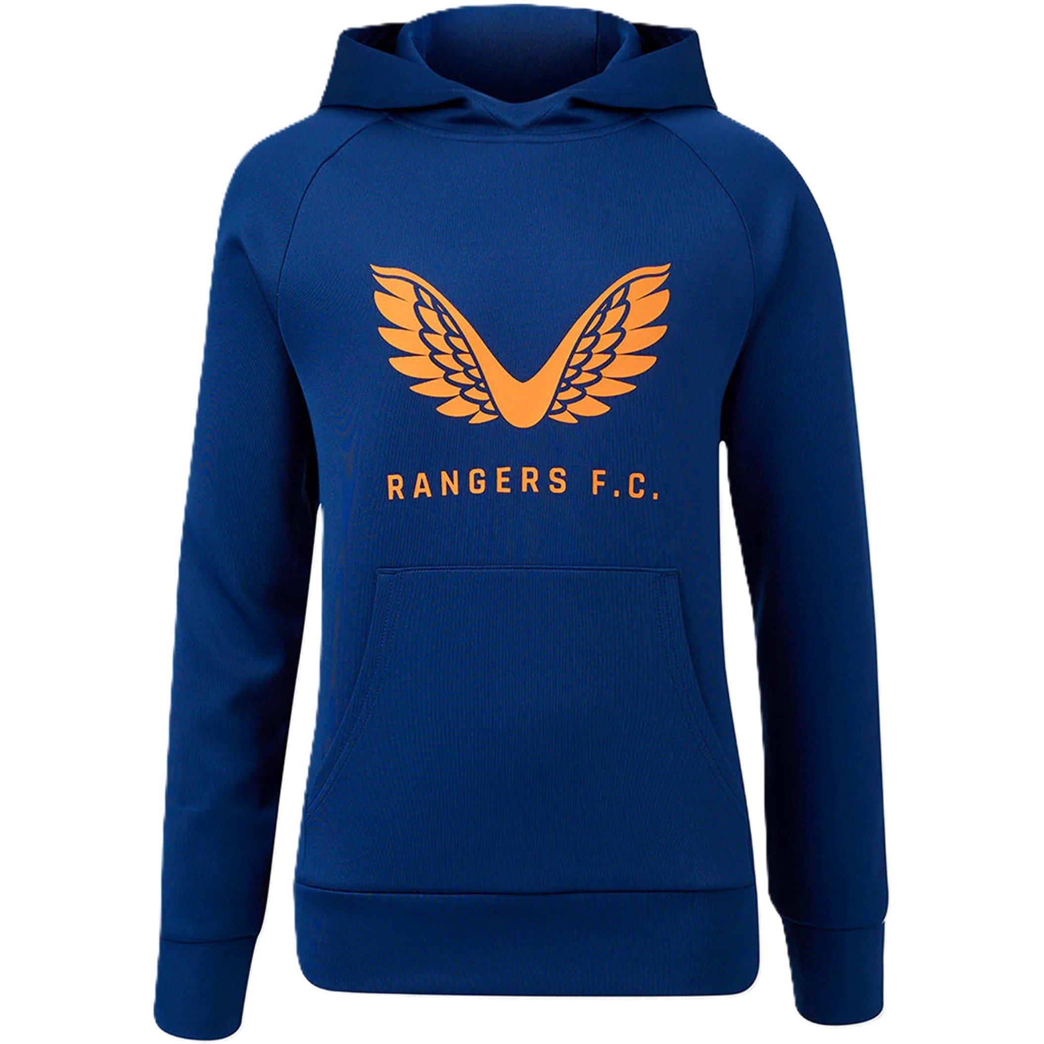 Lapis Blue - Castore - Unisex Kids' Overhead Hoodie - 1