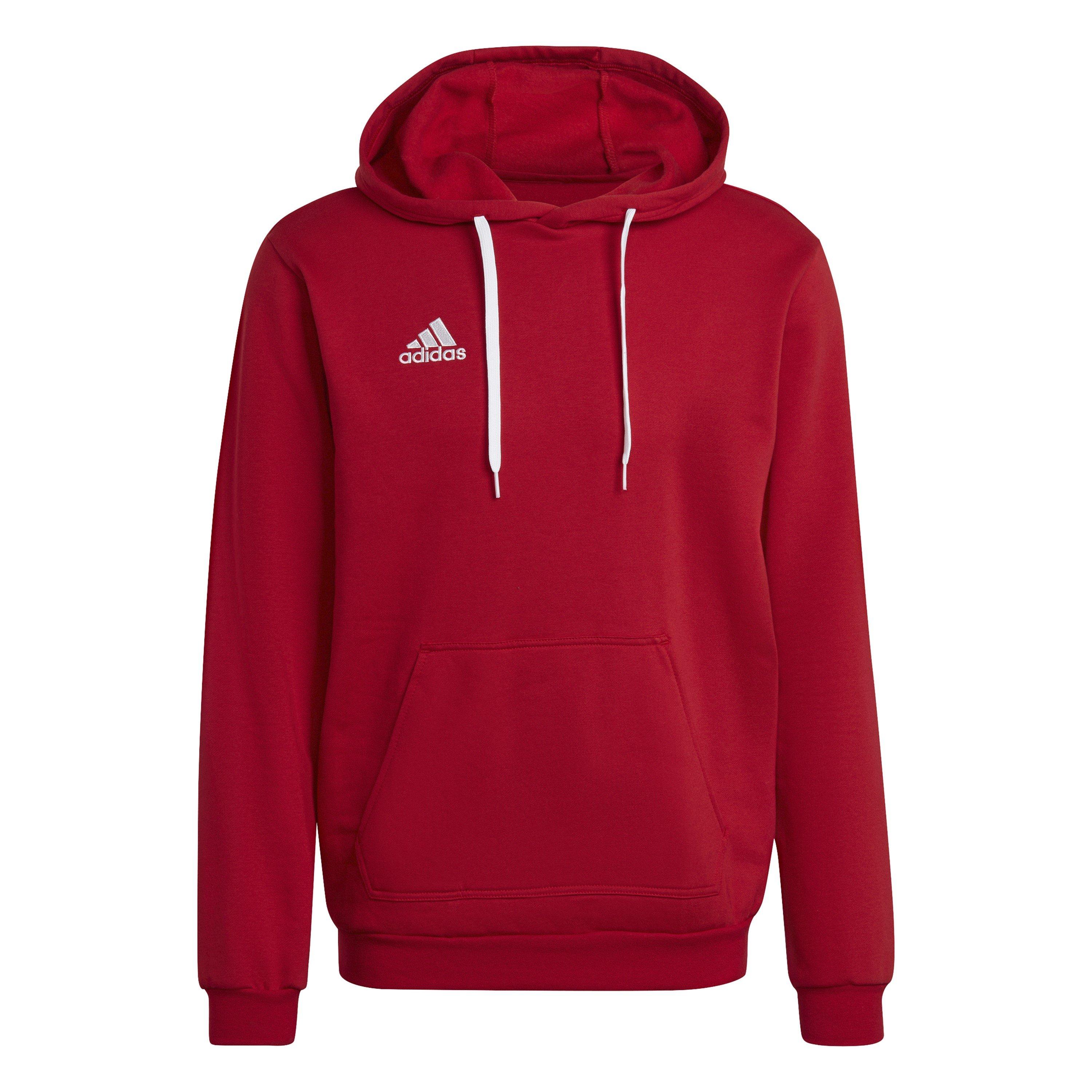 Adidas Men's Ent22 Pull Over Hoodie - Power Red - M