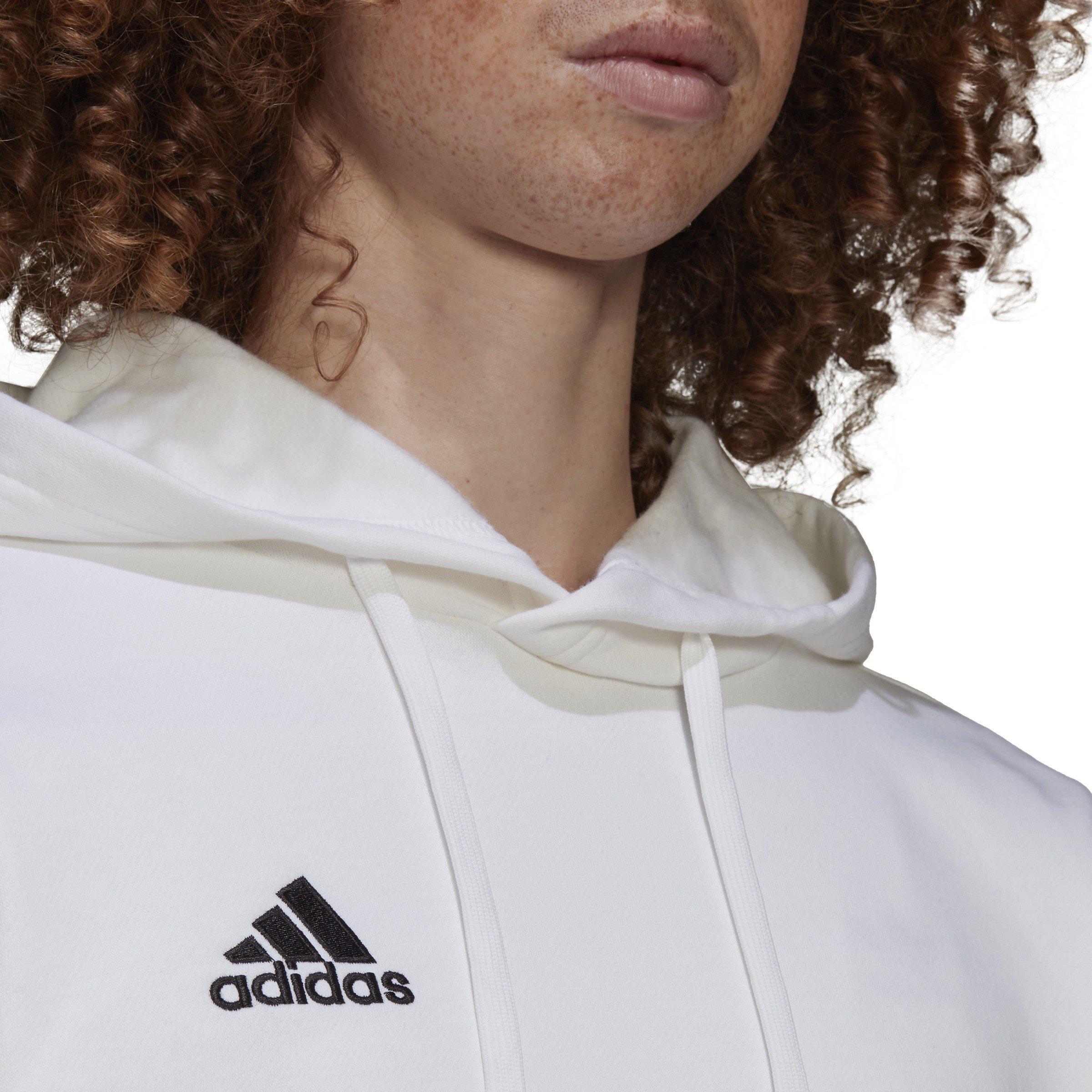 Wit/Zwart - adidas - Ent22 Hoody Mens - 4