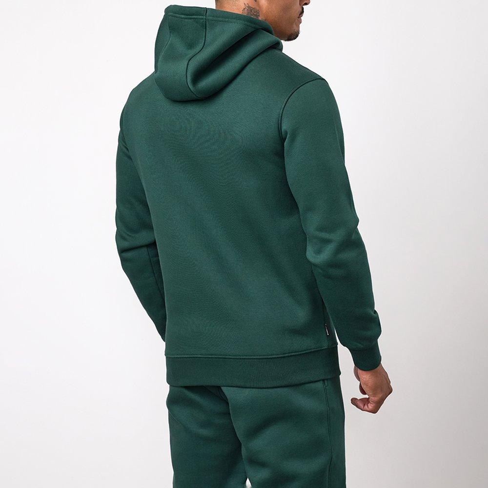 Dp šumsko zelena - Gym King - GK Fundamental Fleece Hoodie - Deep Forest Green - 3