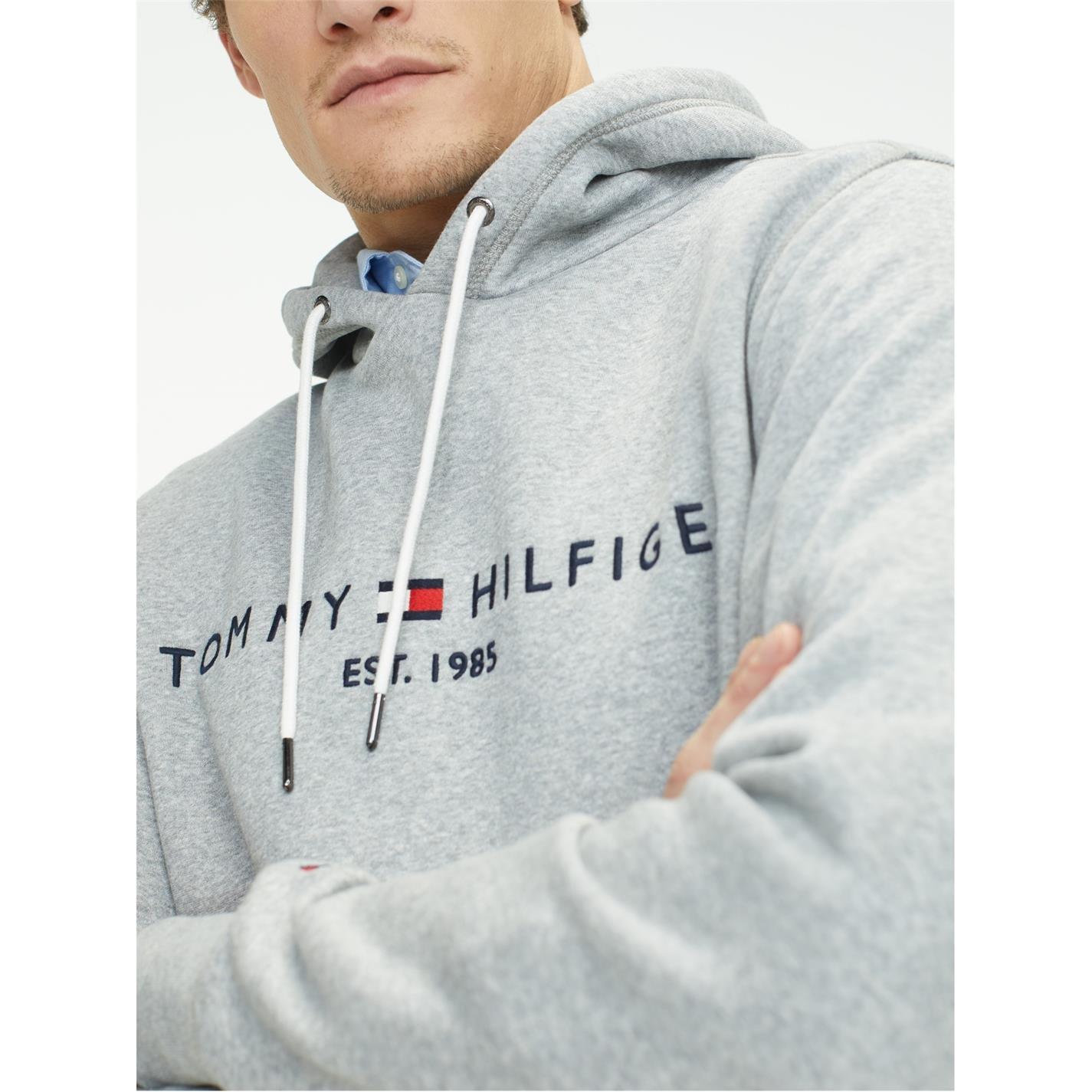 Grey Cloud 501 - Tommy Hilfiger - Logo Hoodie - 5