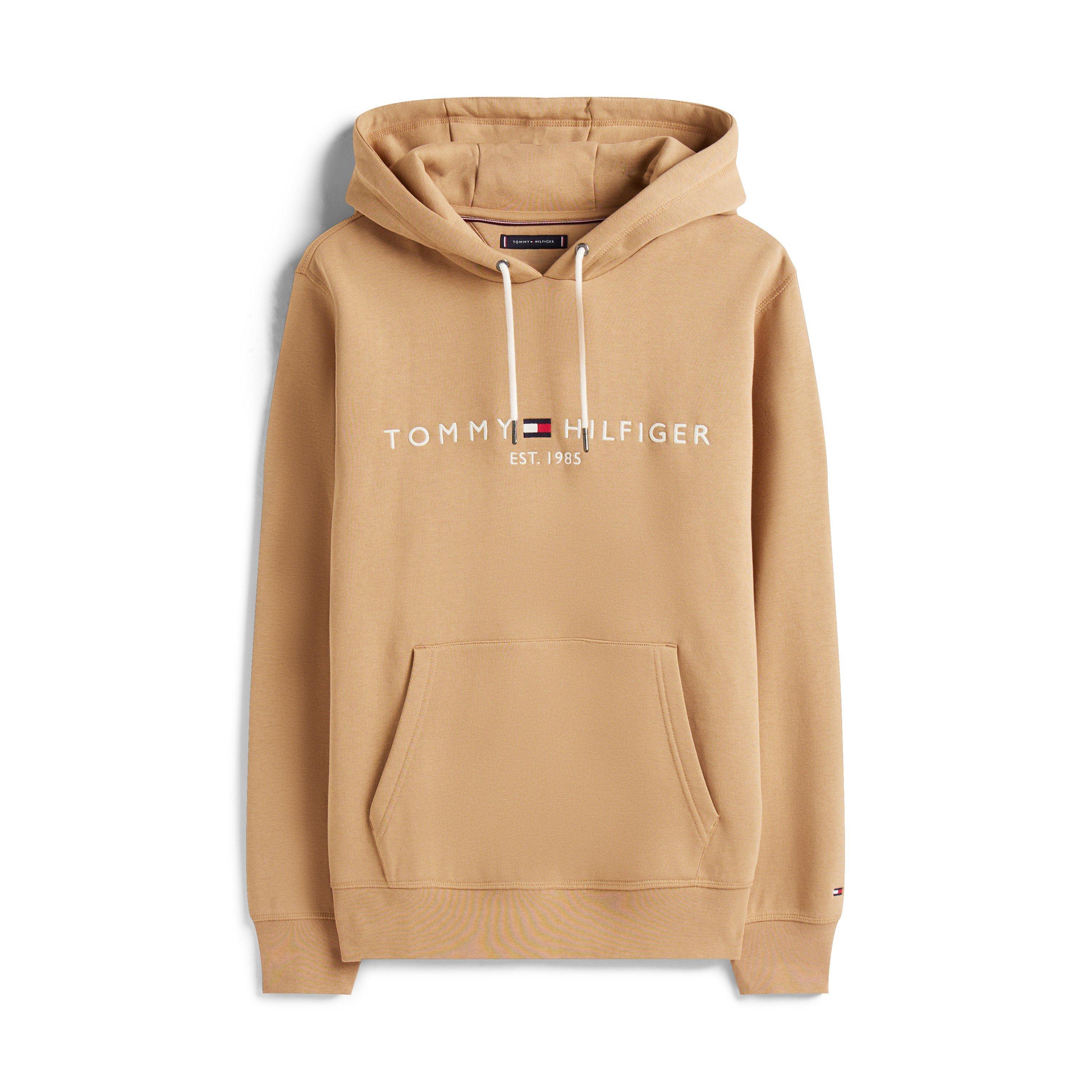 Tommy Hilfiger Logo Hoodie - Timeless Camel - M