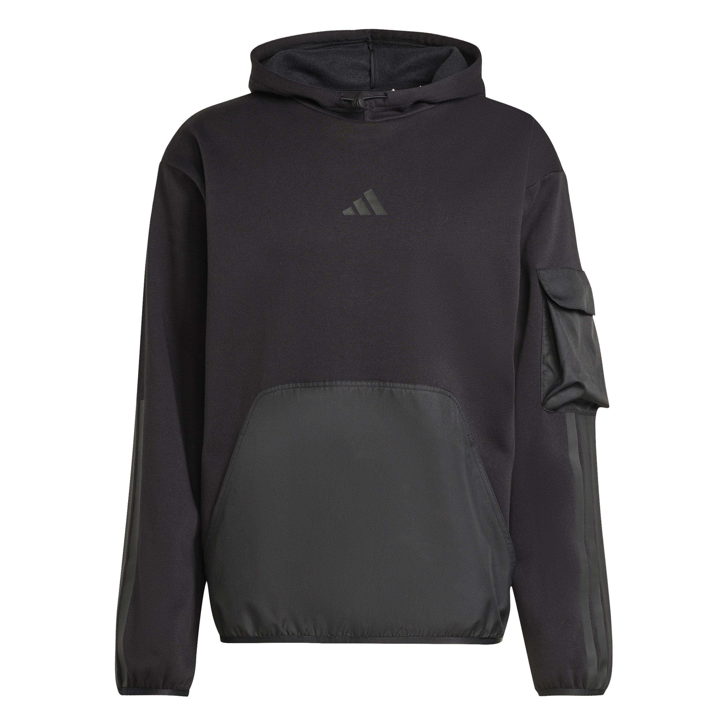 Black - adidas - Utility Hoodie Mens - 1