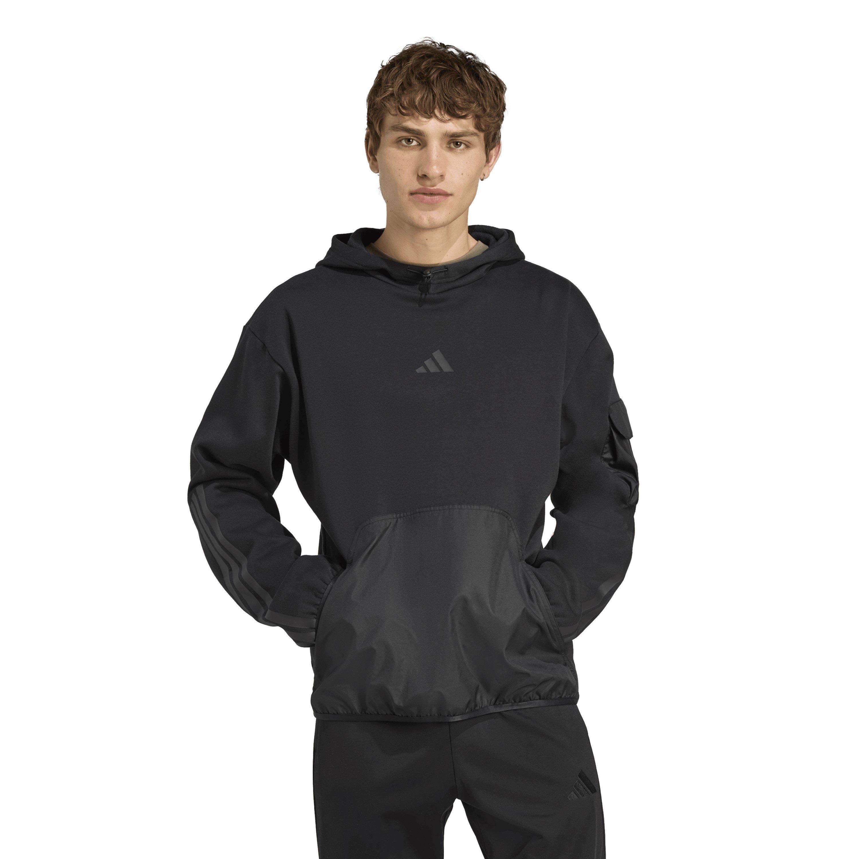 Nero - adidas - Utility Hoodie Mens - 3