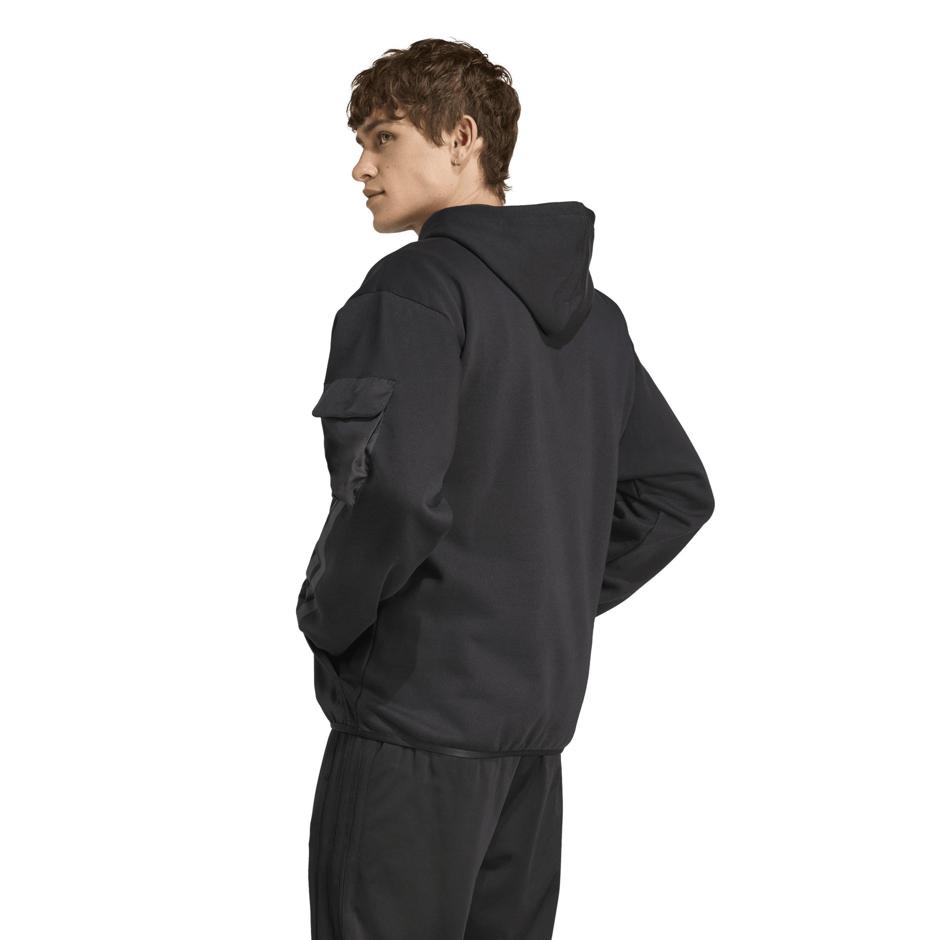 Nero - adidas - Utility Hoodie Mens - 4