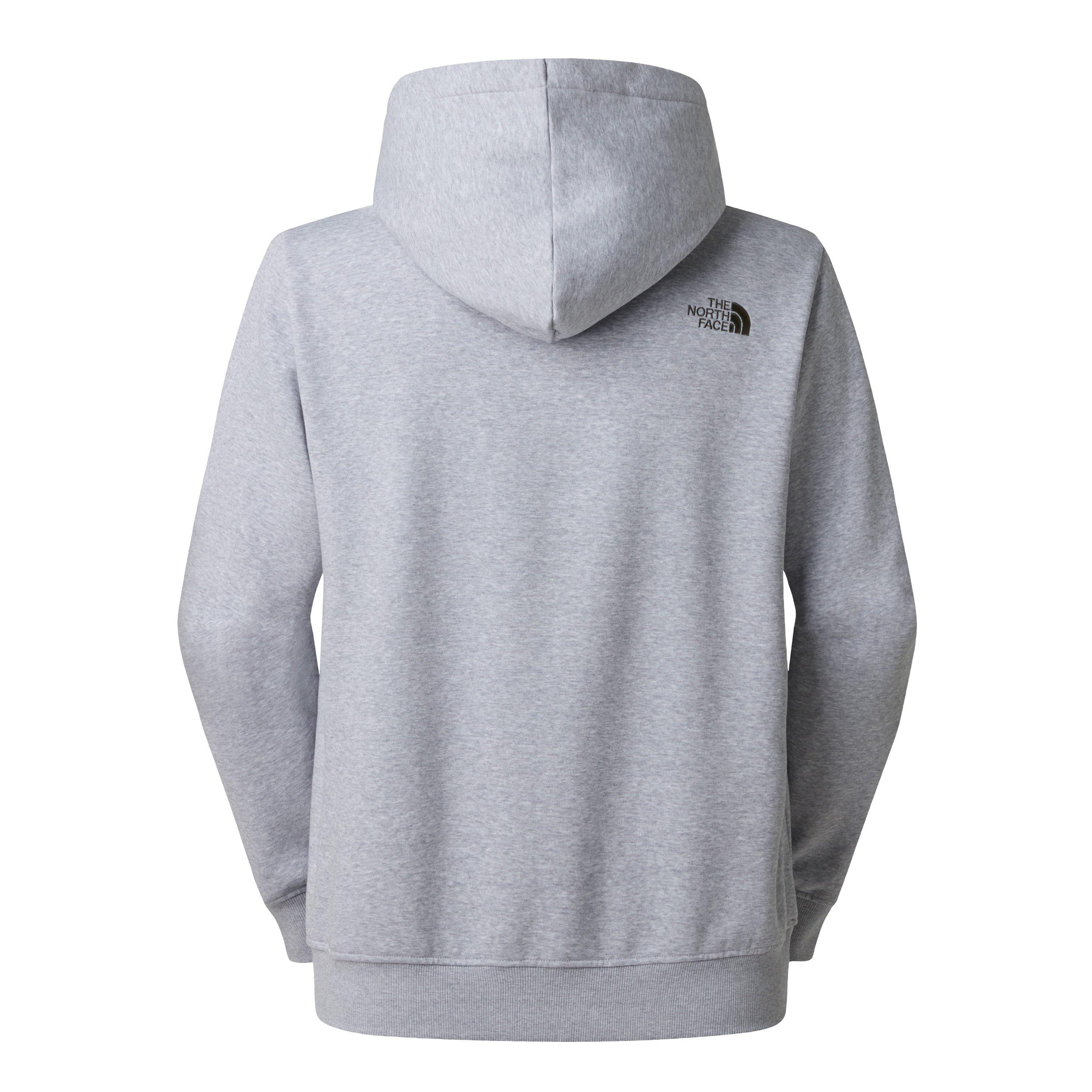 Grey Hthr - The North Face - Drew Over-the-head Hoodie Mens - 2