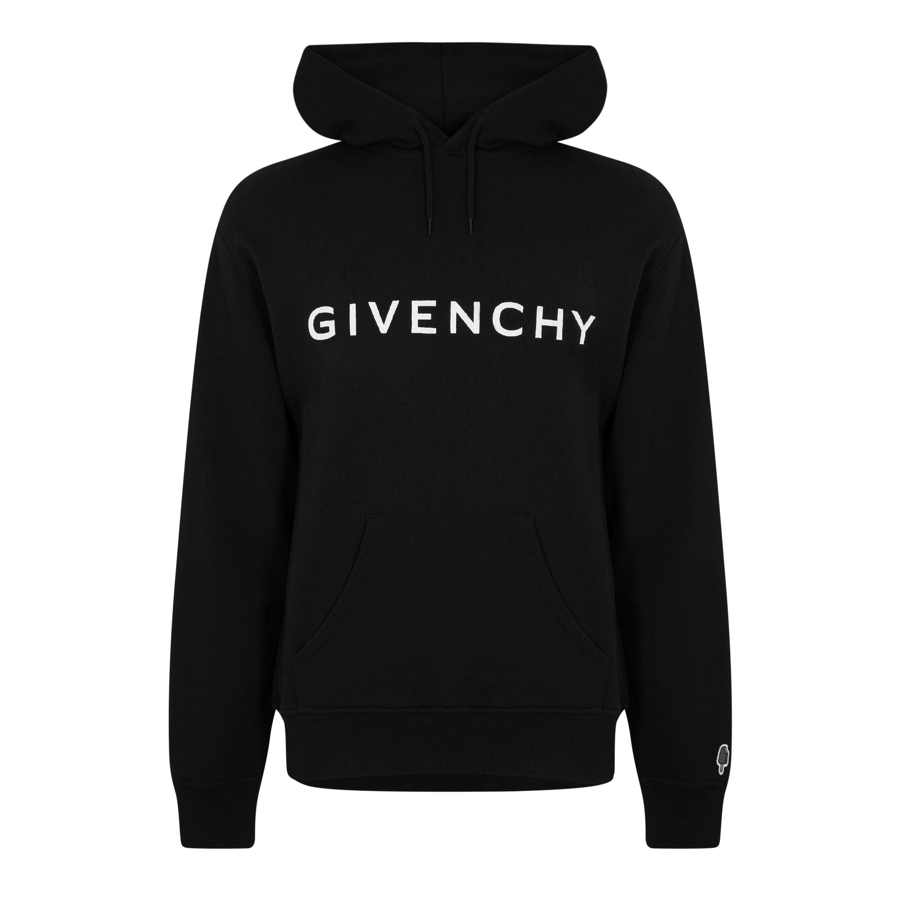 Black - GIVENCHY - Mens Archetype Hoodie - 7