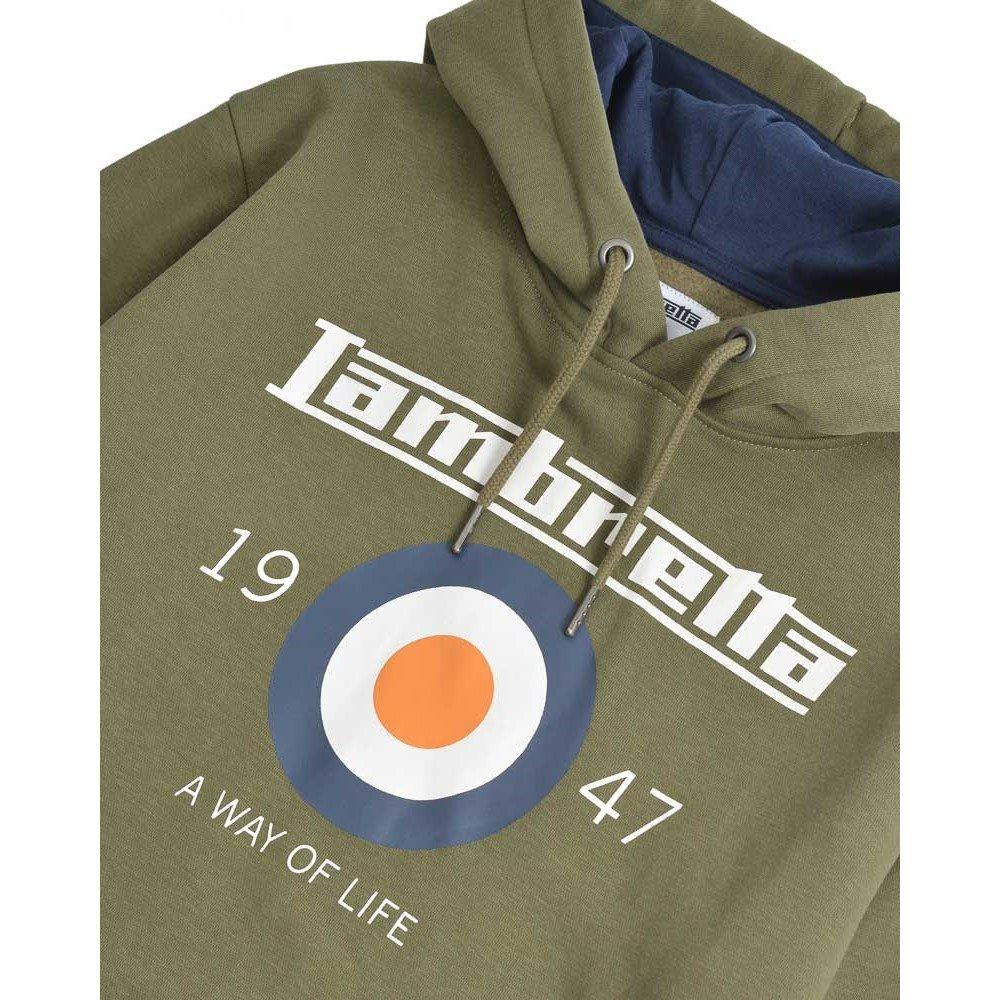 Green - Lambretta - Target Hoodie - 3
