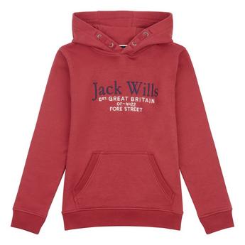 Jack Wills Jack Kids Batsford Script Logo Hoodie