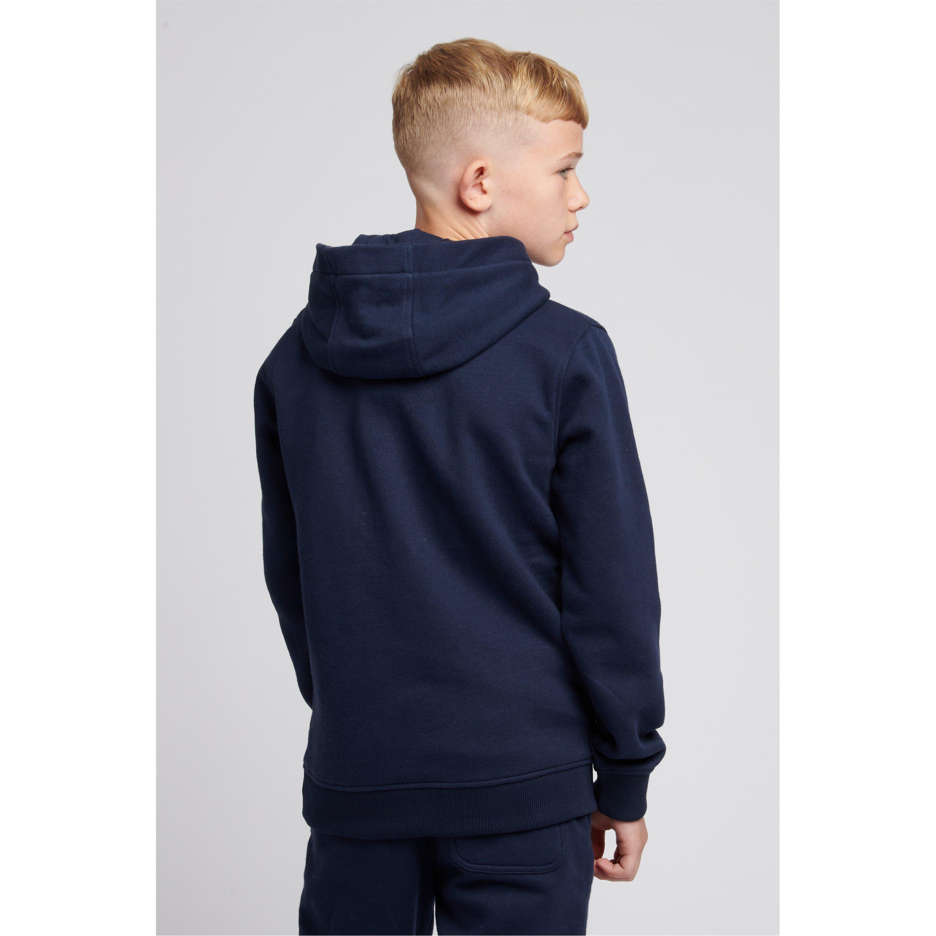 Navy - Jack Wills - Kids Batsford Script Logo Hoodie - 2