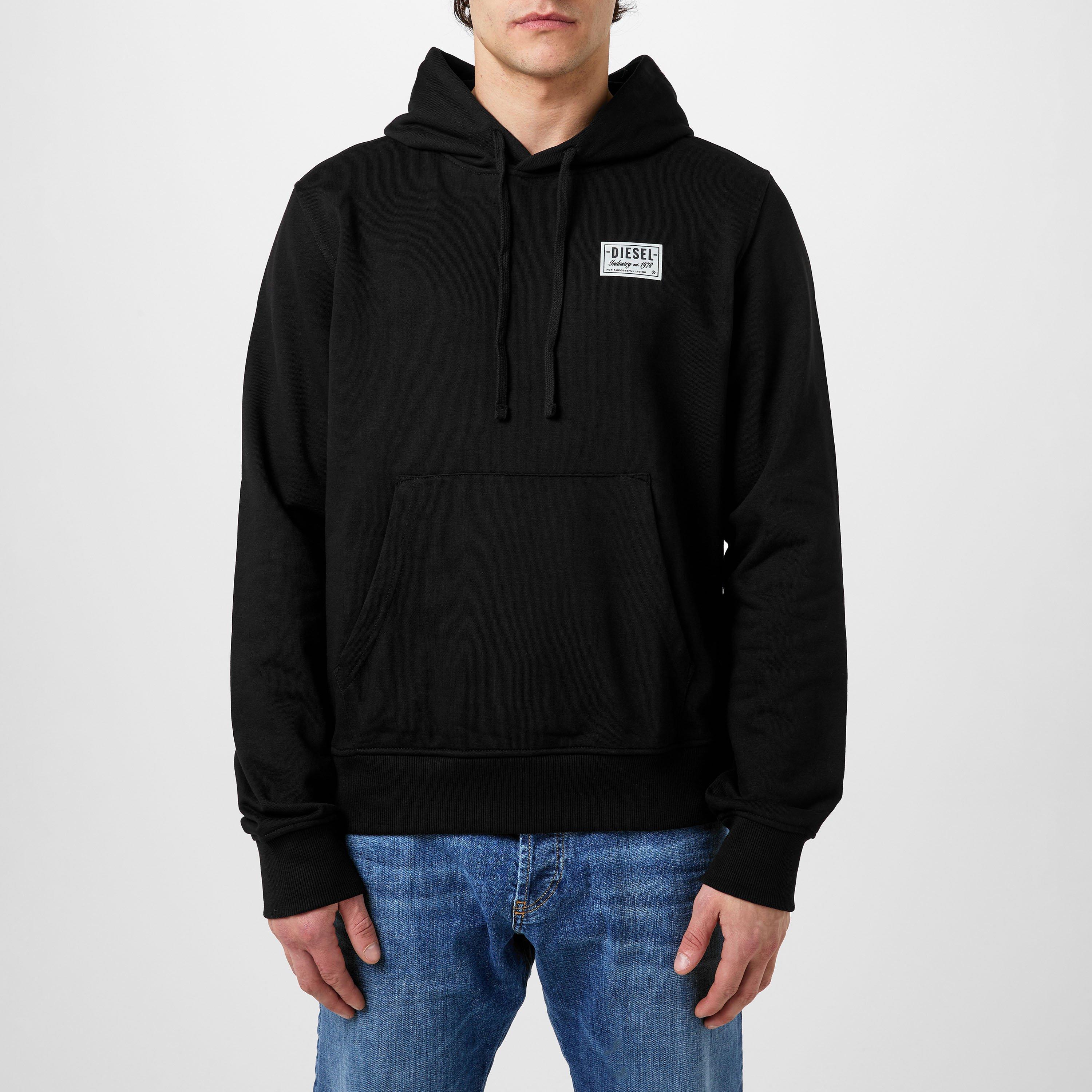 Nero 9XX - Diesel - Diesel Patch Logo OTH Hoodie Mens - 3