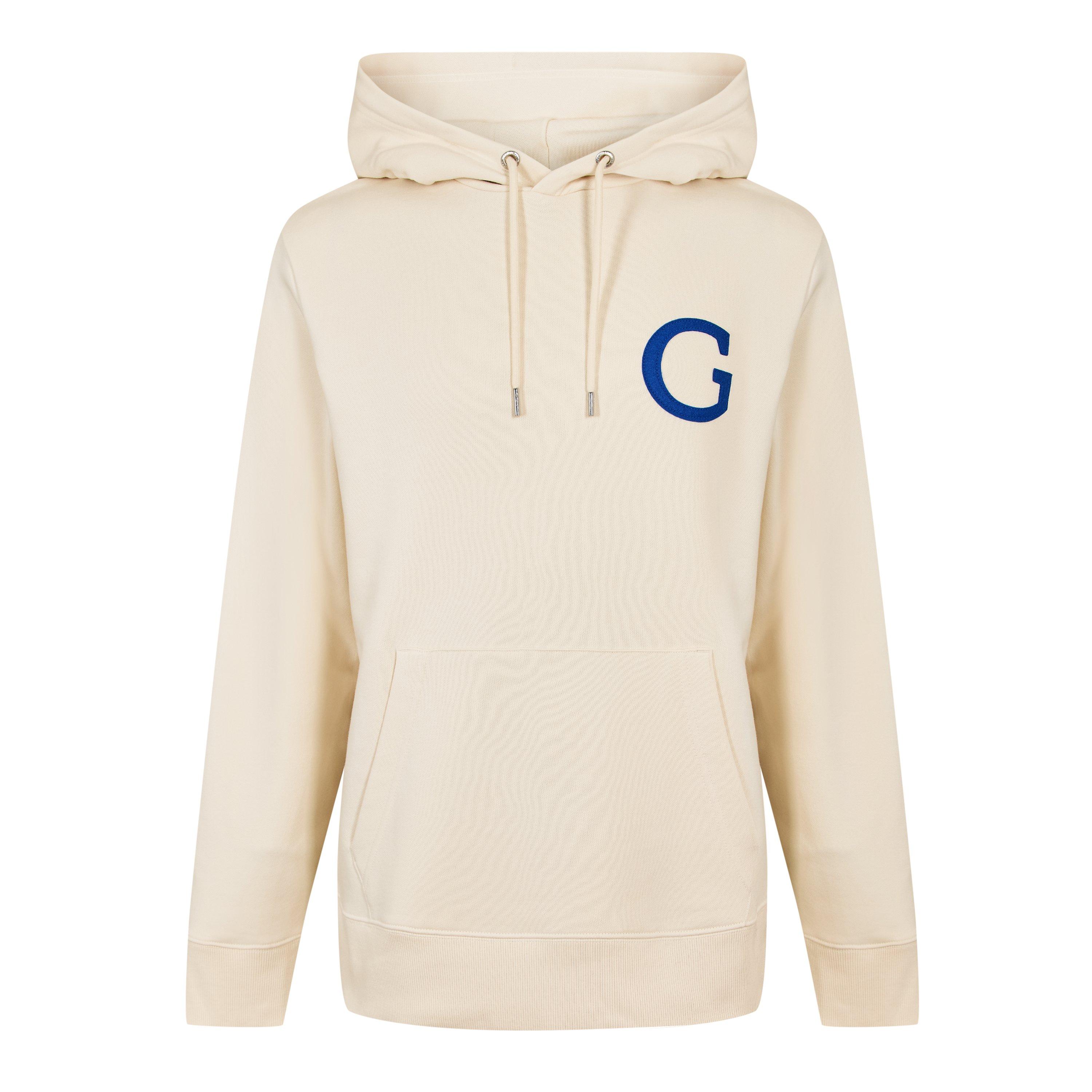 Gant Men's Overhead Hoodie - Cream 130 - L