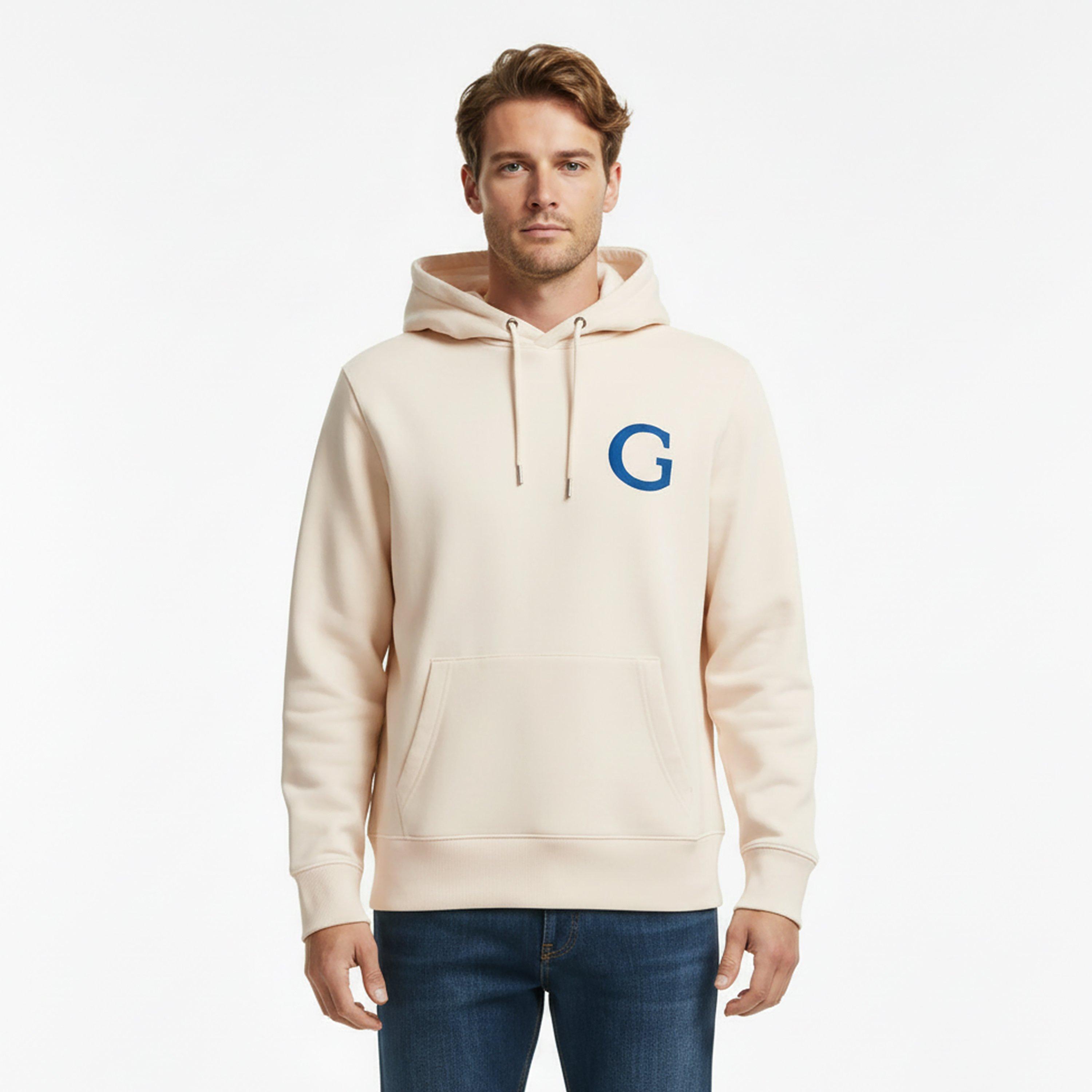 Cream 130 - Gant - Men's Overhead Hoodie - 3